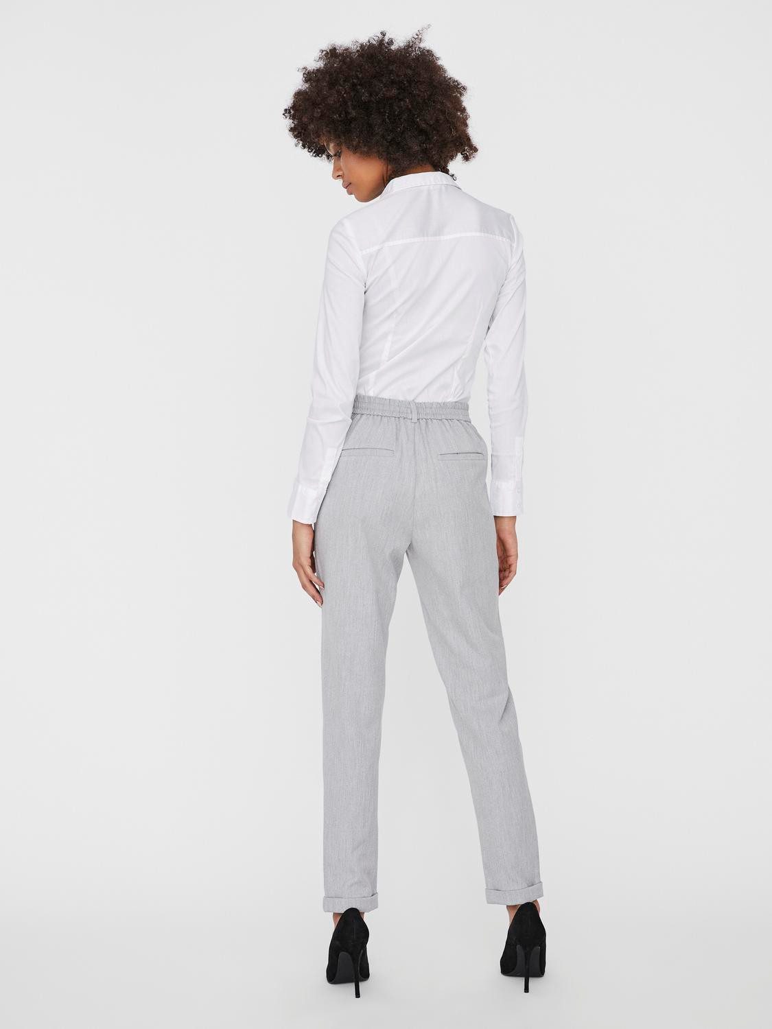 Vero Moda Anzughose VMMAYA MR LOOSE SOLID PANT NOOS Materialmix