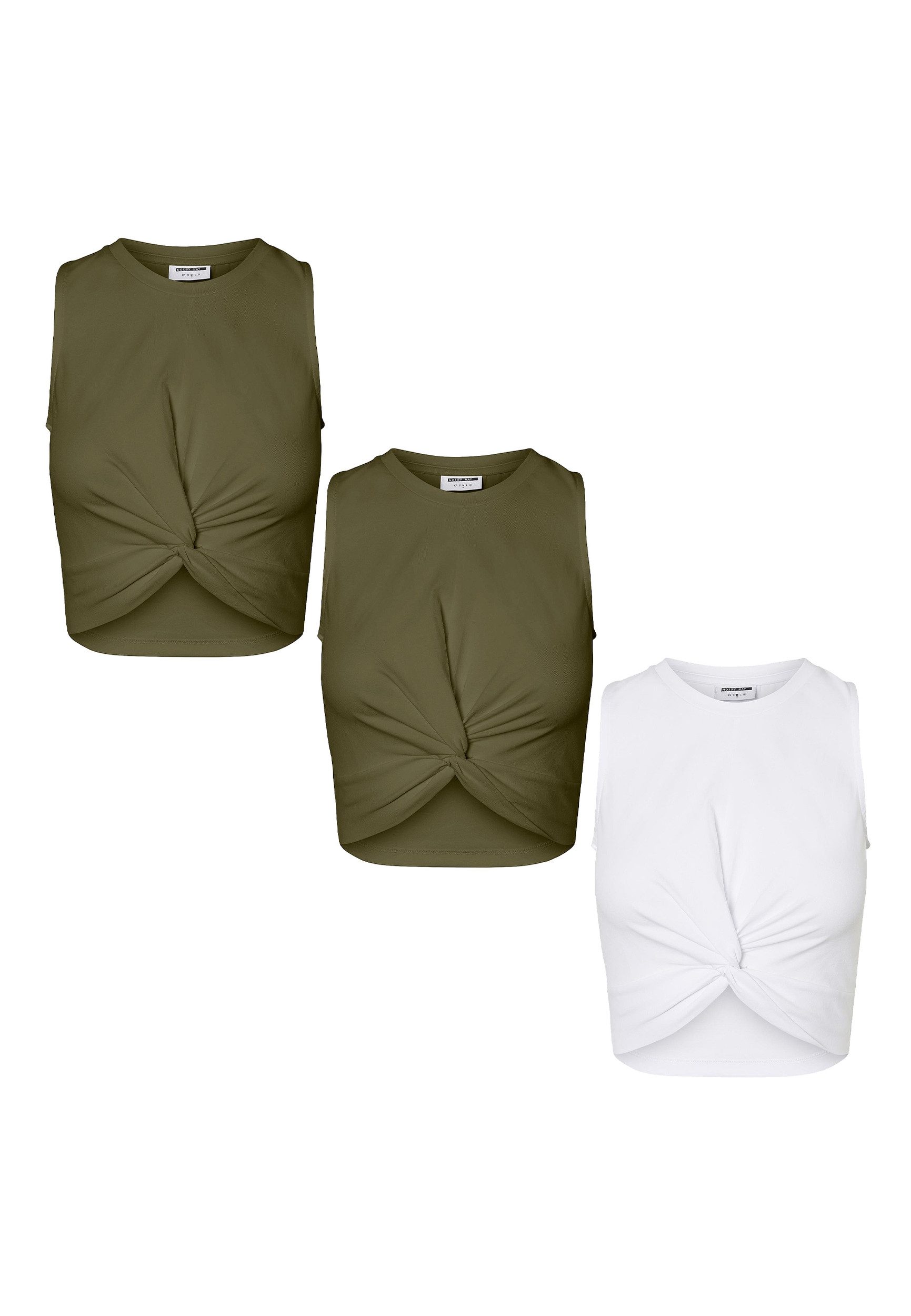 Noisy may Shirttop 3er Set Crop günstig online kaufen