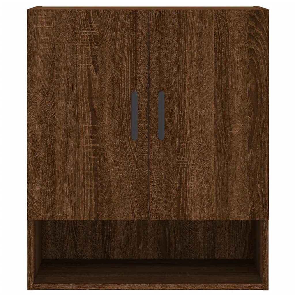 Braune vidaXL 60x31x70 cm (1-St) Fächerschrank Wandschrank Braun Eichen-Optik Eiche Holzwerkstoff