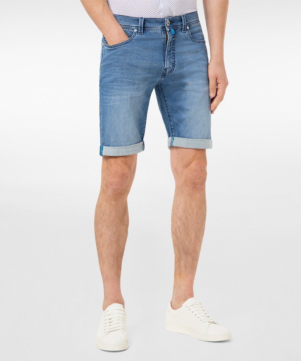 mid Cardin - 8860.06 CARDIN blue Pierre 3852 PIERRE stone LYON SHORTS FUTUREFLEX 5-Pocket-Jeans