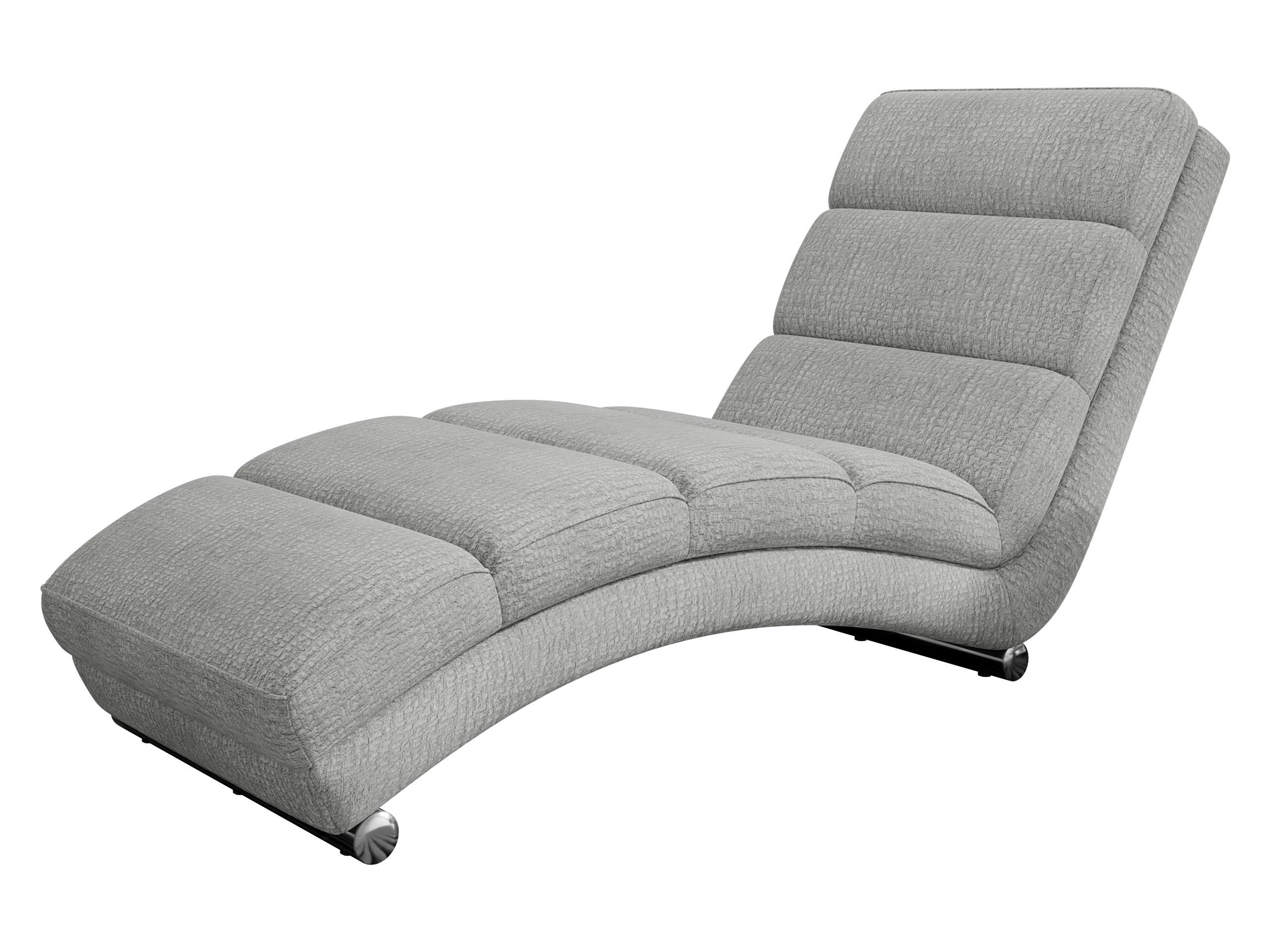 MIRJAN24 Sessel Holiday Premium, mit verchromte Füße, 180x62x84 cm