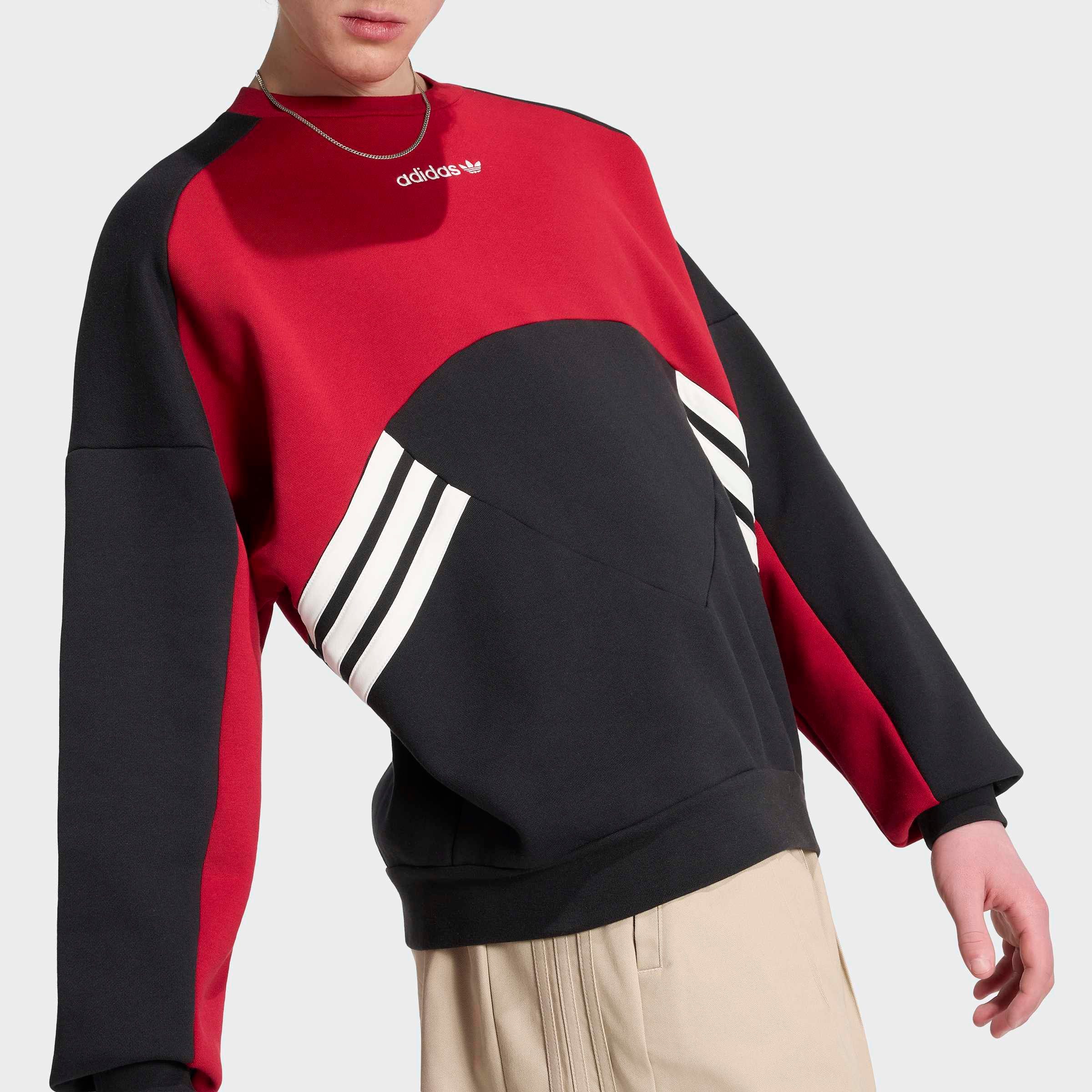 adidas Originals Sweatshirt MUC CRW für Erwachsene, mit Rundhalsausschnitt, ohne Verschluss, normale Länge