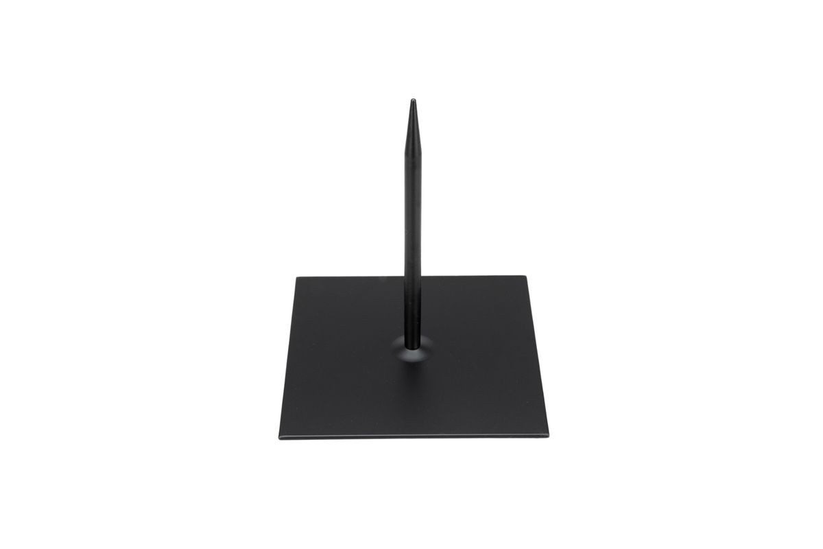 NaDeco Dekoobjekt Metallständer in Schwarz, Maße 18x18cm