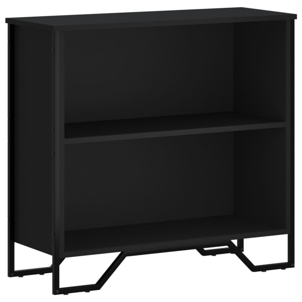 vidaXL Bücherregal, Bücherregal Schwarz 80x31x74,5 cm Holzwerkstoff günstig online kaufen