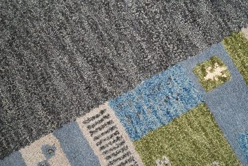 Teppich Flair, THEKO, Rechteckig, 160 x 230 cm, Anthrazit
