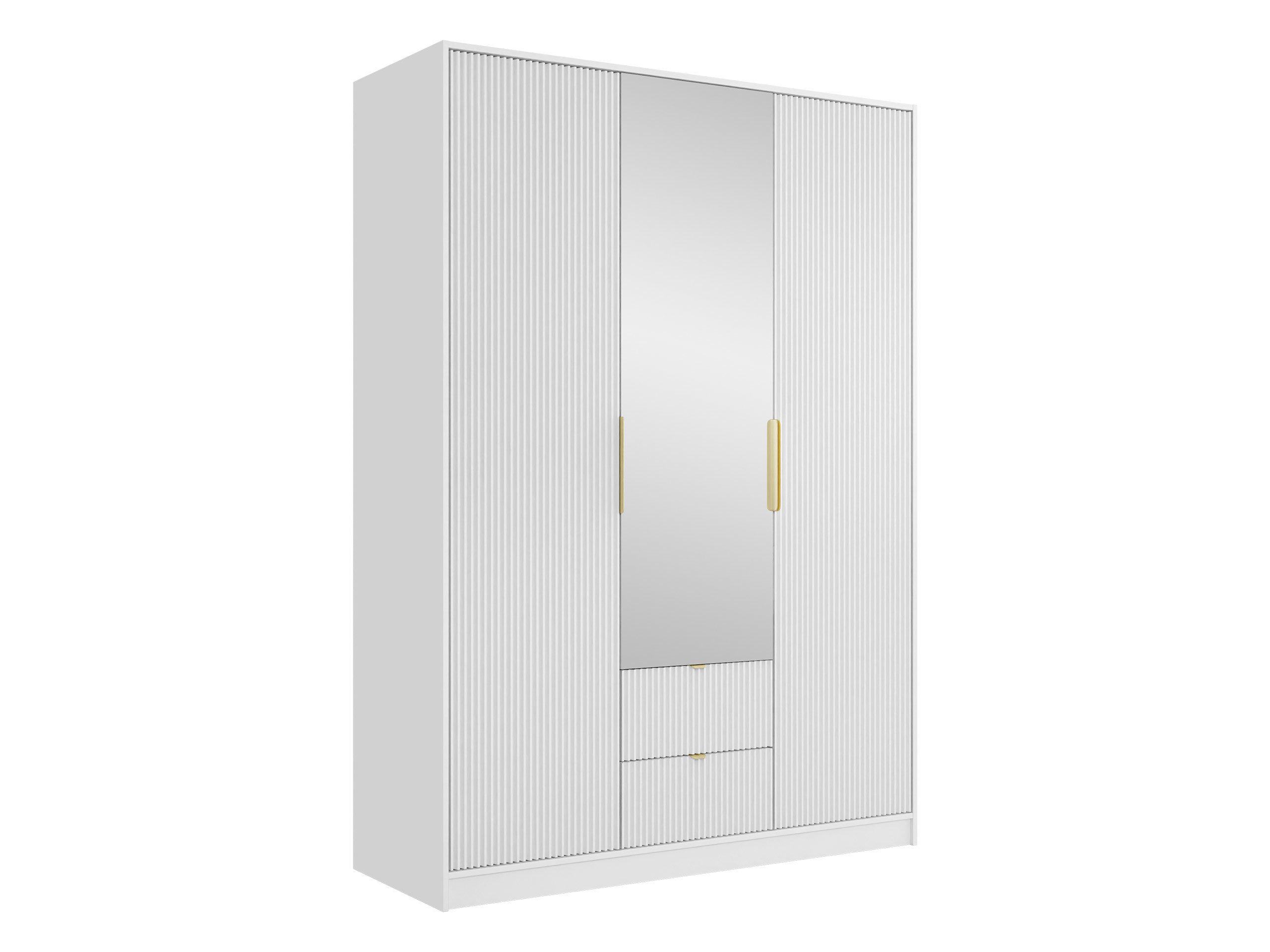 MIRJAN24 Kleiderschrank Tireno 3D2S (mit drei Drehtüren und zwei Schubladen günstig online kaufen