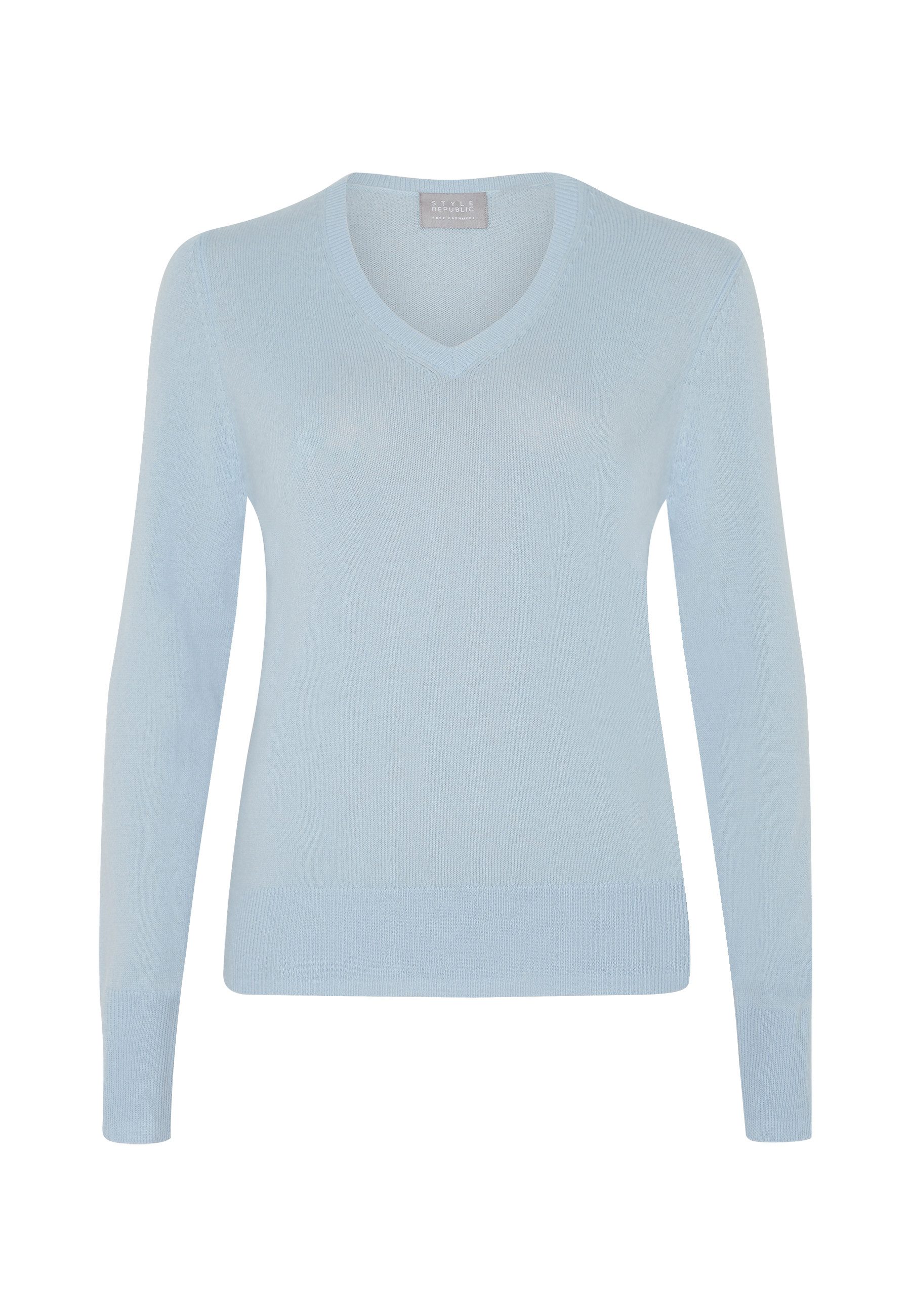 Style & Republic Kaschmirpullover Kaschmirpullover V-Neck günstig online kaufen