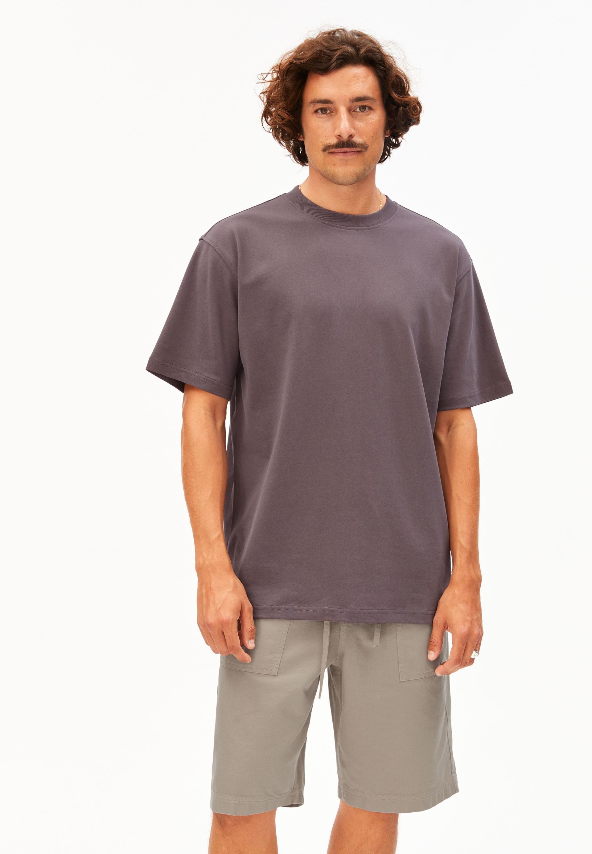 T-Shirt MAARKOS T-Shirt aus Baumwoll-Mix