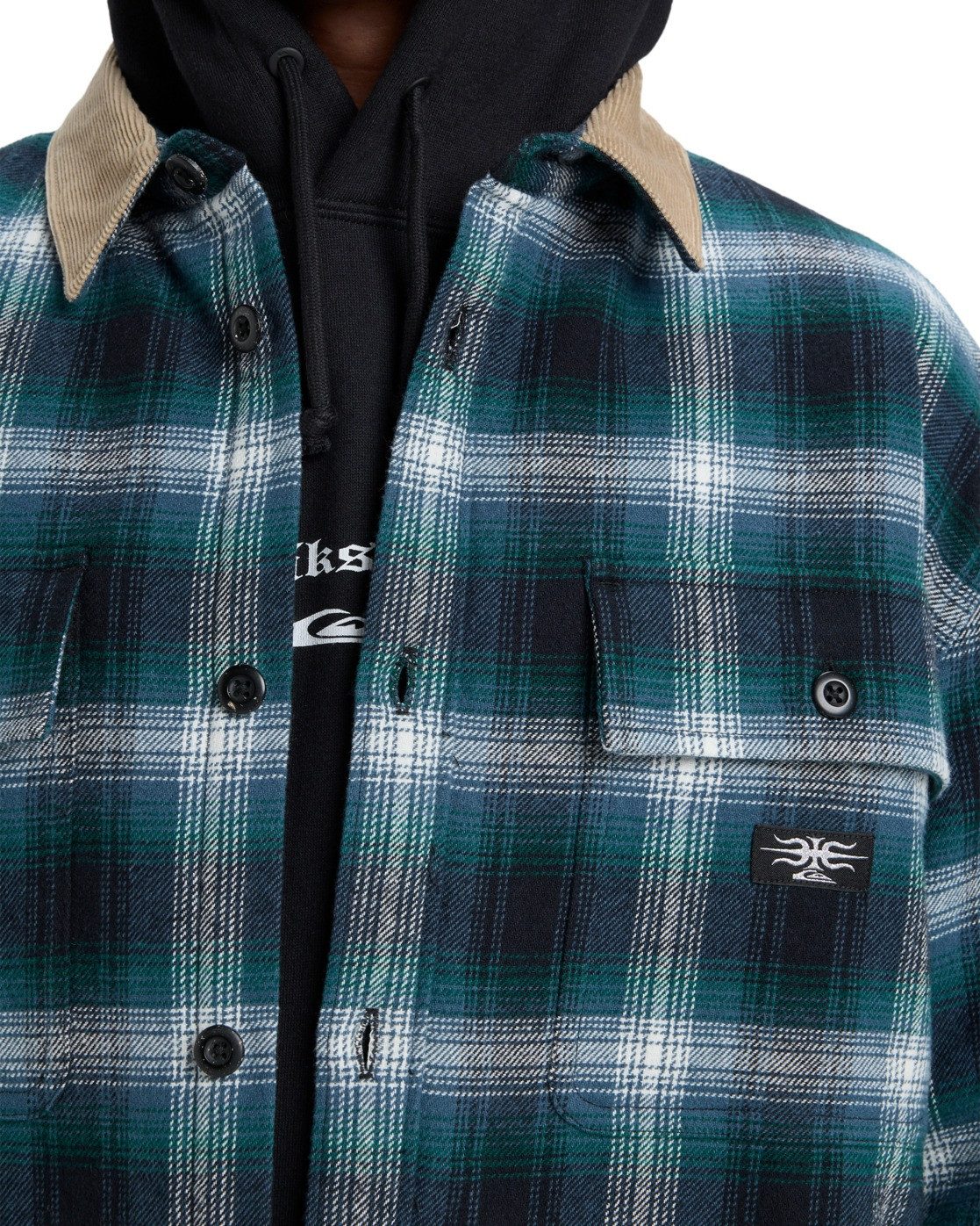 Quiksilver Langarmhemd Mercury Desert Shadow Check