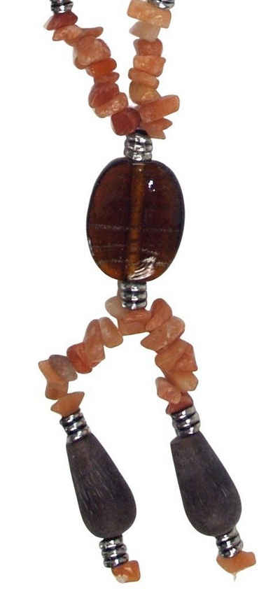 Guru-Shop Perlenkette Modeschmuck, Boho Perlenkette - Modell 14