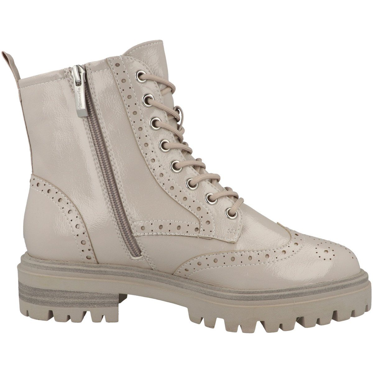 Tamaris Schnürboots hellgrau 1-25837-29 Damen