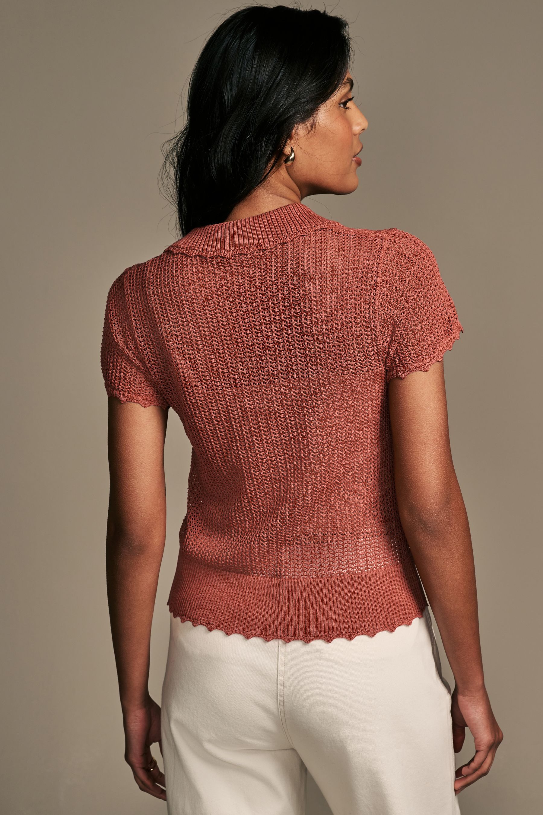 LAURA ASHLEY Kurzarmbluse Laura Ashley durchgeknöpftes günstig online kaufen