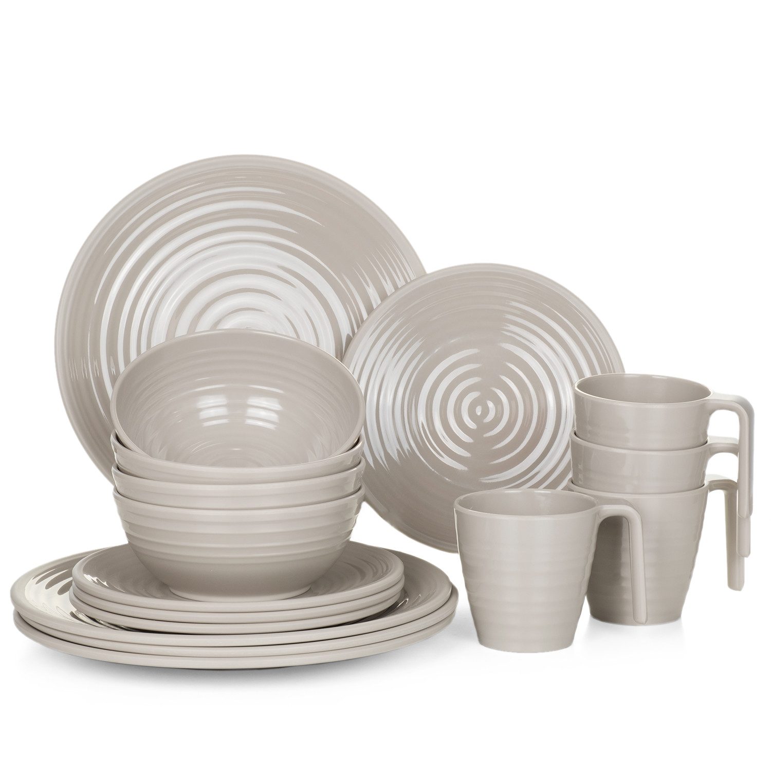 Moritz Geschirr-Set Camping Geschirr Coffee aus