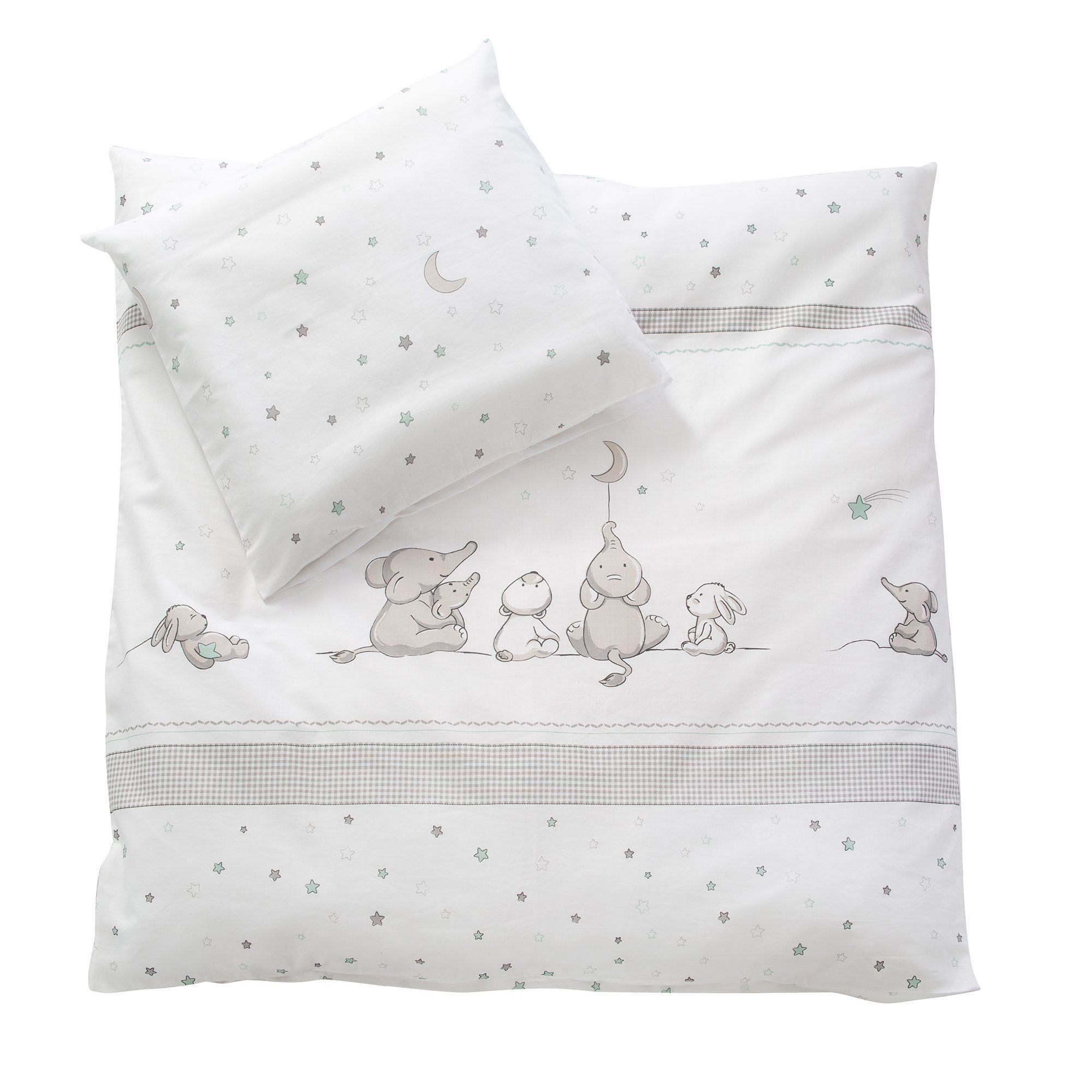 roba® Babybettwäsche Wiegenset, 2 teilig, 2-teilige günstig online kaufen