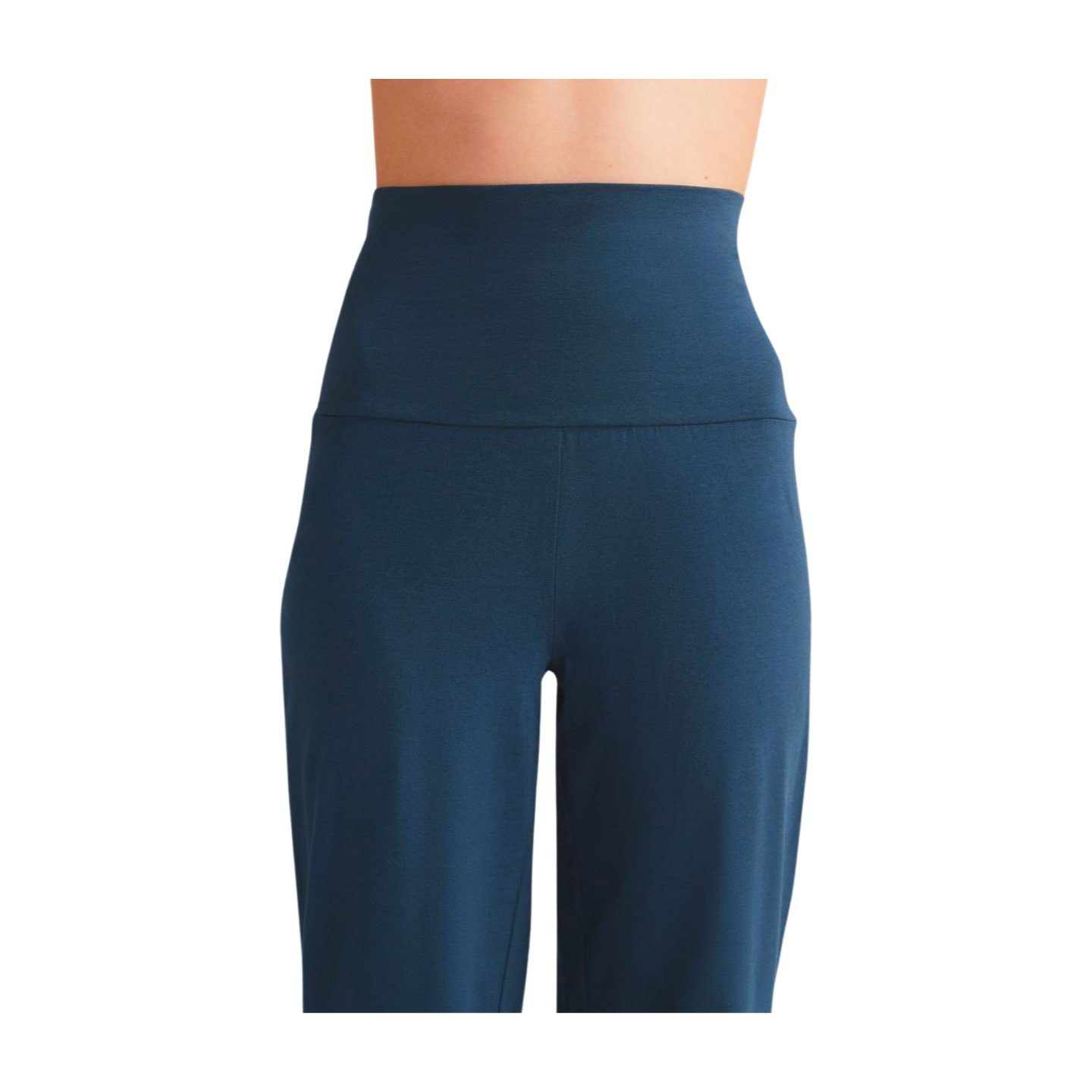 Leela COTTON Pyjamahose Hose (mit Umschlagbund)