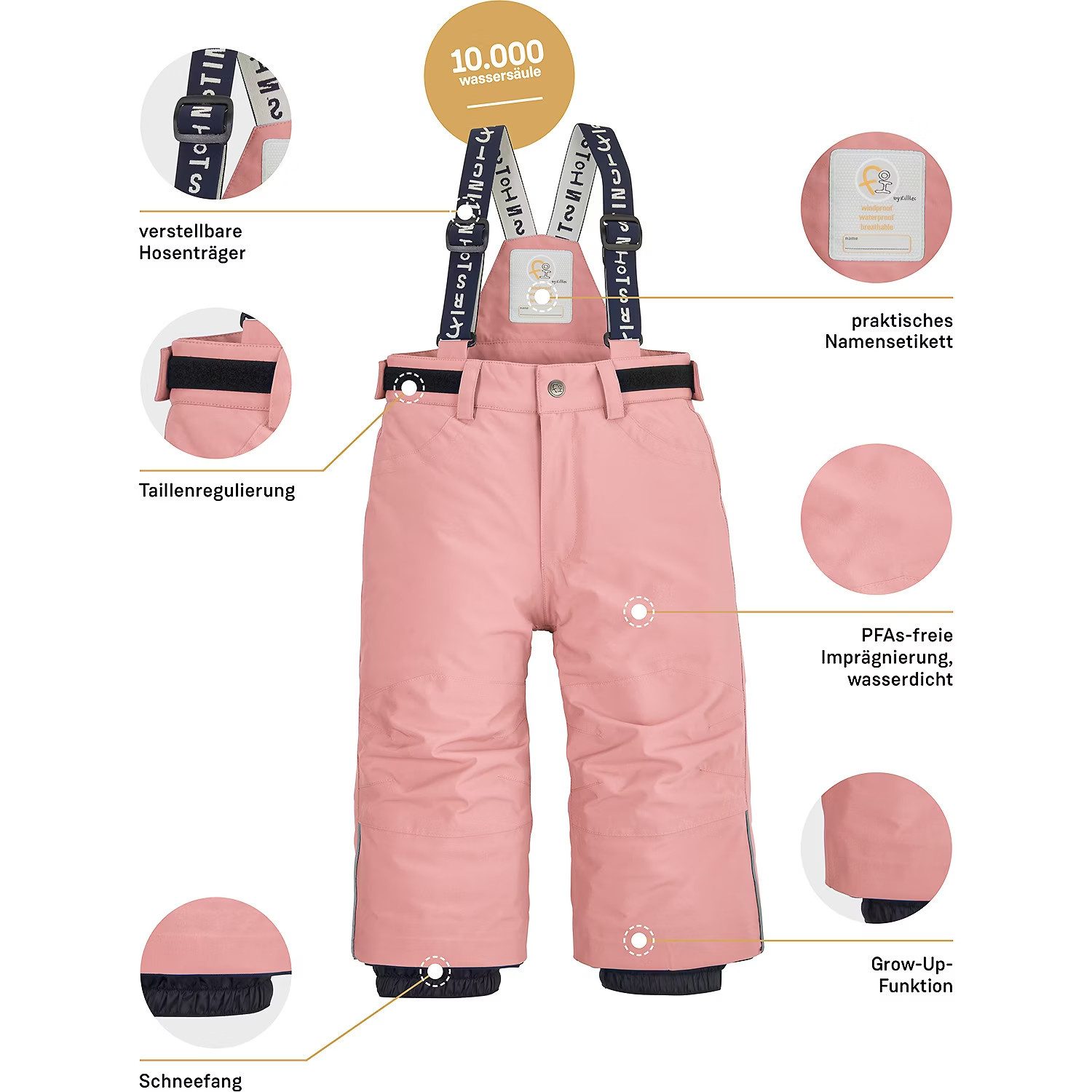 Schneelatzhose FISW 33 MNS SKI PNTS