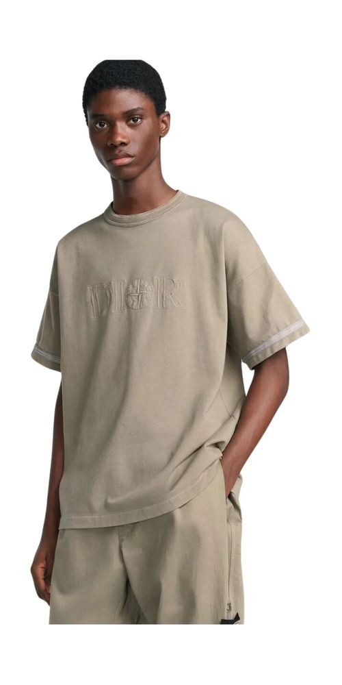 Dior Print-Shirt Dior Icons T-Shirt Braun günstig online kaufen