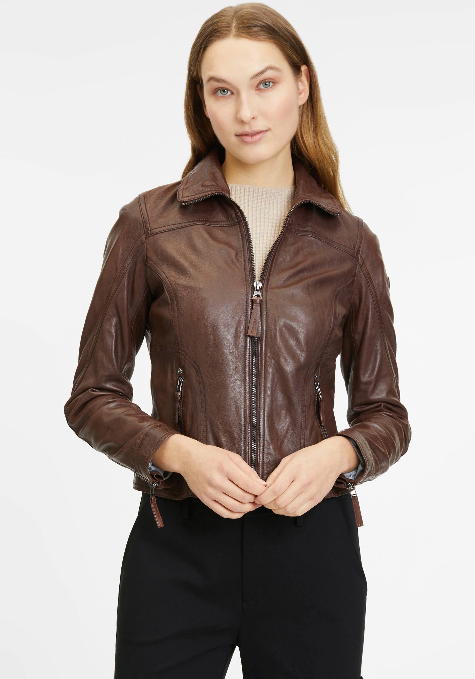 braun GWCaitlin Gipsy RF Lederjacke