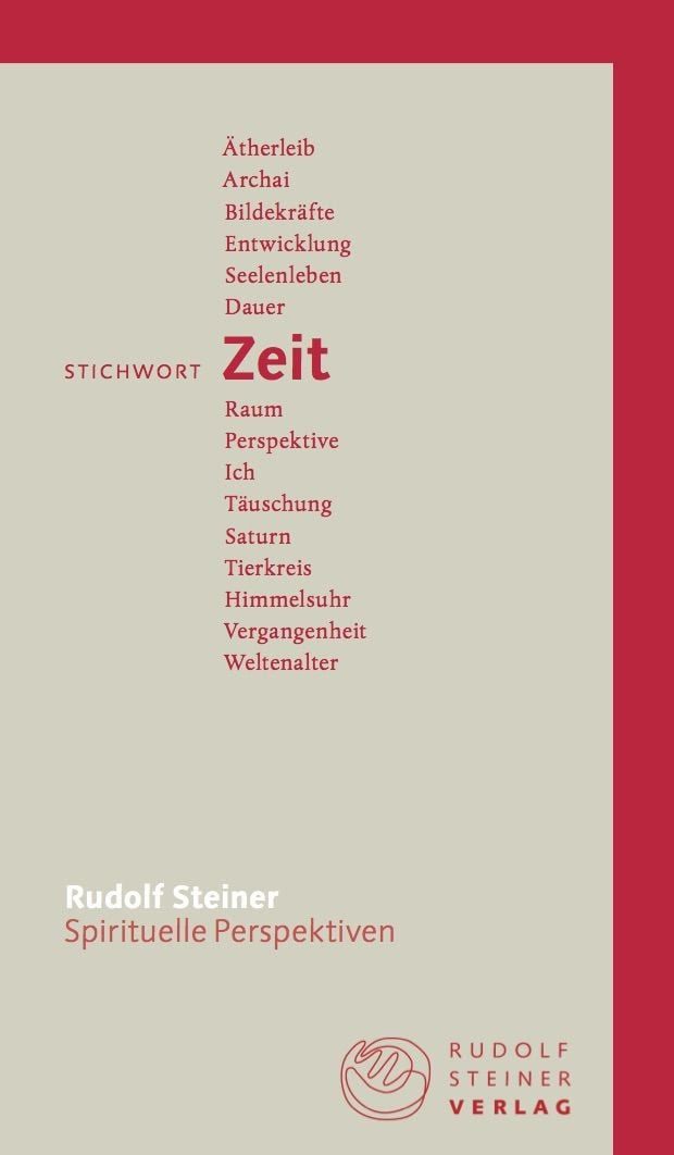 Sachbuch Stichwort Zeit Rudolf Steiner
