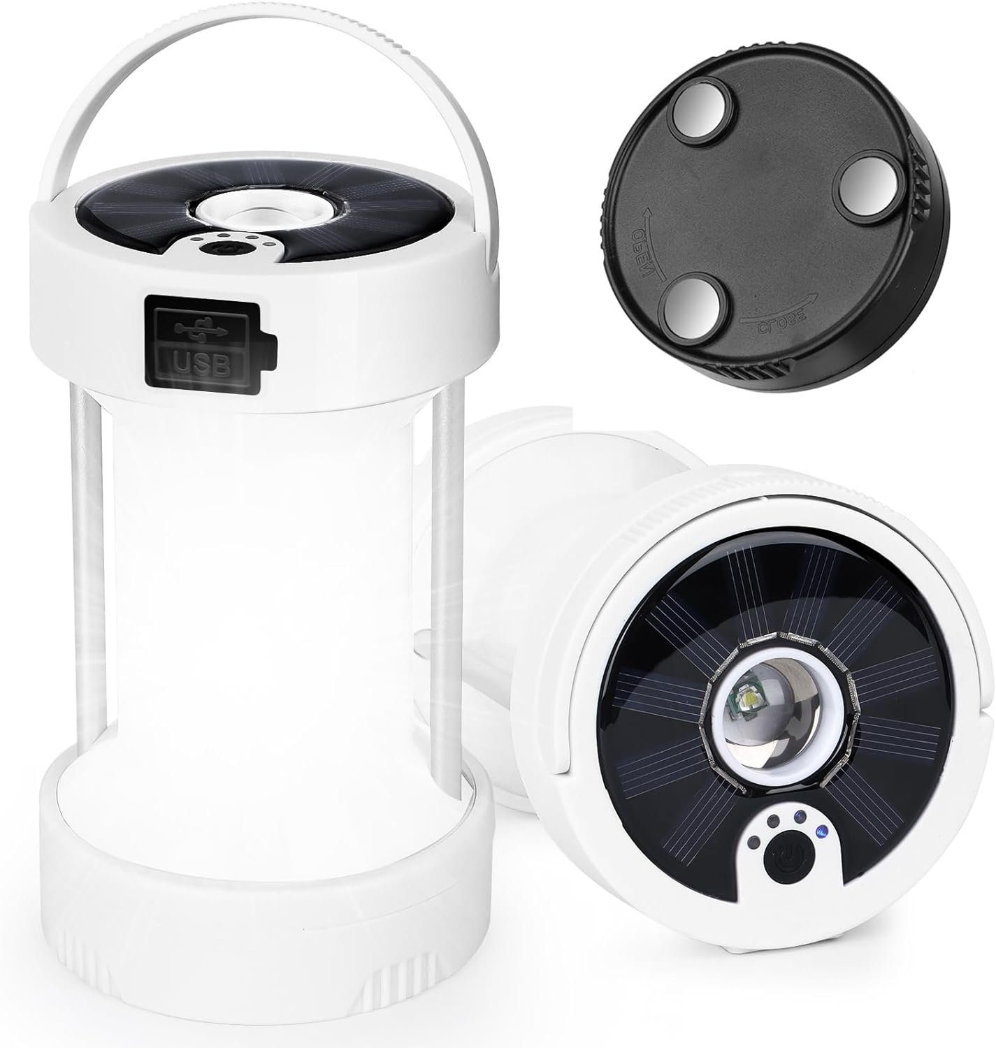 Vivitar LED Laterne IP44, 1000 Lumen, mit Solar und USB aufladbar, tragbare günstig online kaufen