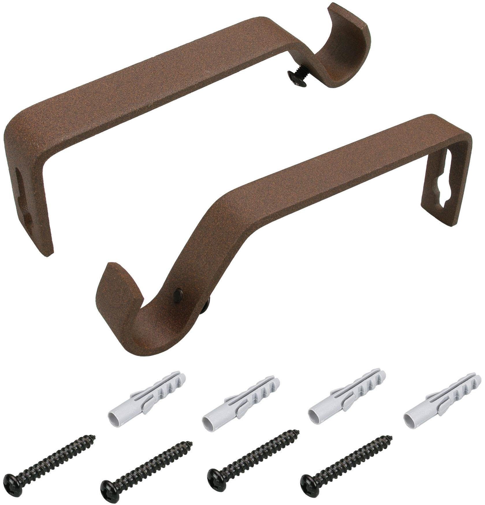 Liedeco Träger, Gardinenstangen, (Set, 2-St), für günstig online kaufen