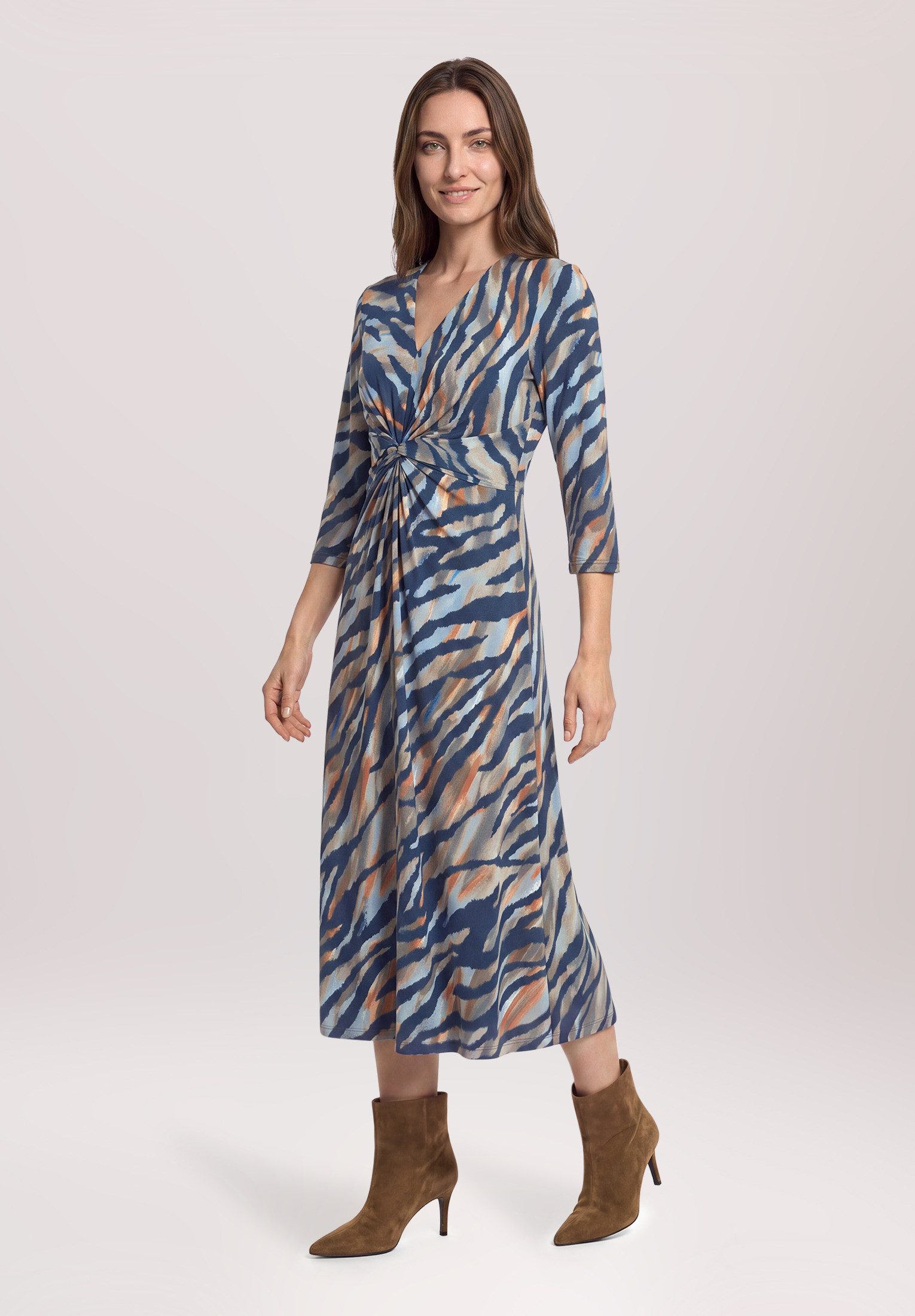 Betty Barclay Midikleid Damen mit Raffung