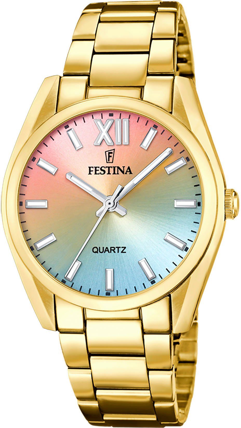 Festina Quarzuhr Boyfriend Collection F20640/7, Armbanduhr, Damenuhr, Edels günstig online kaufen