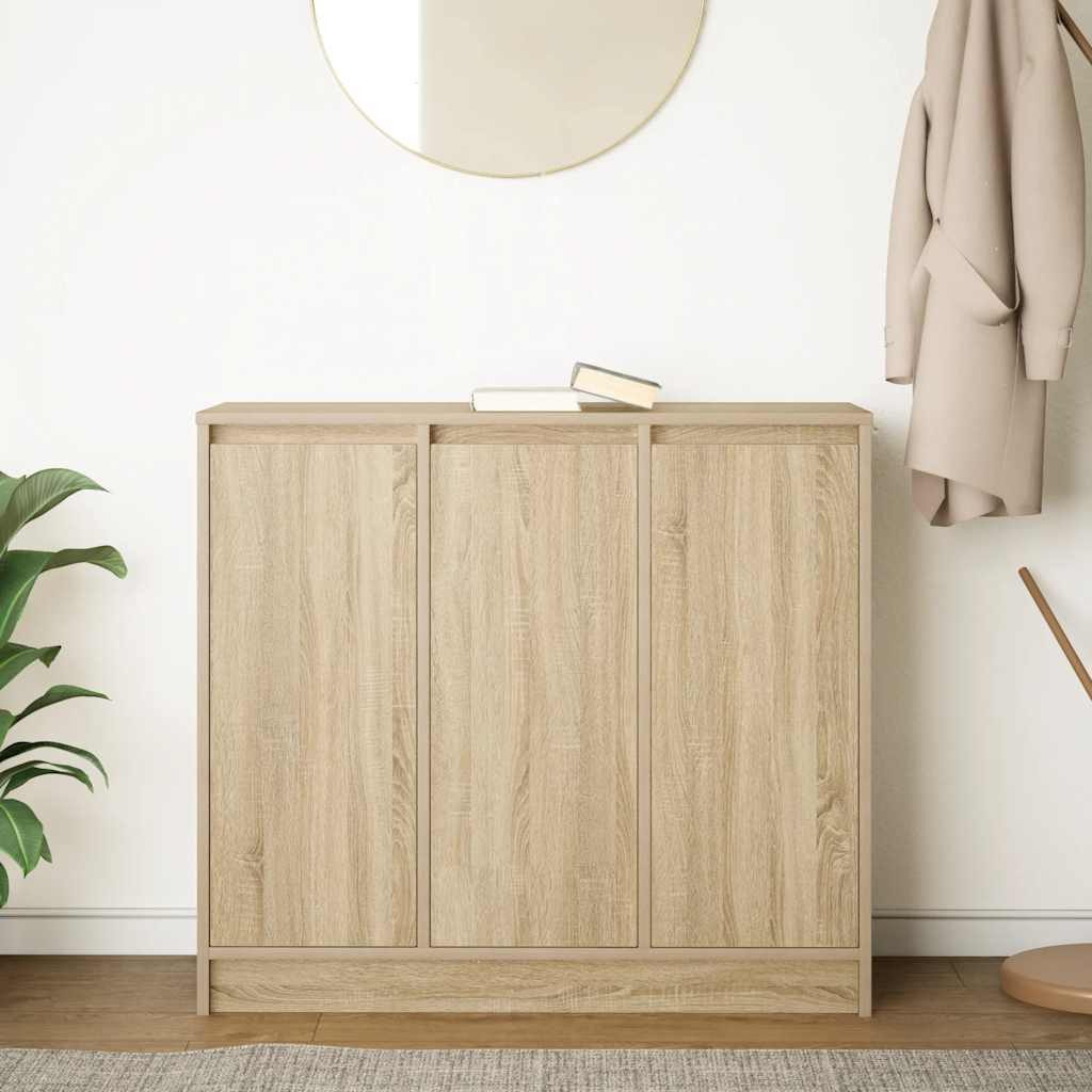 vidaXL Sideboard Sideboard Sonoma-Eiche 85x34x76 cm günstig online kaufen