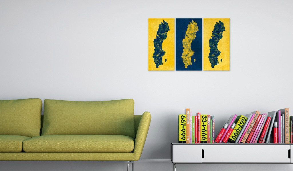 Basera® Wandbild Leinwandbild 020113-146