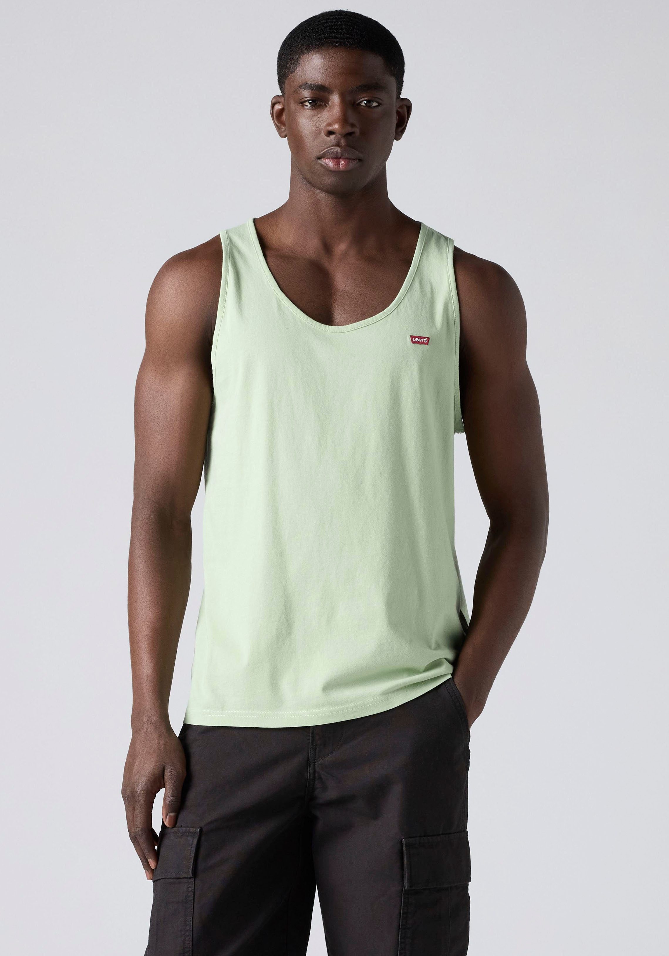 Levi's® Tanktop LSE HOUSEMARK TANK mit Logo Stickerei
