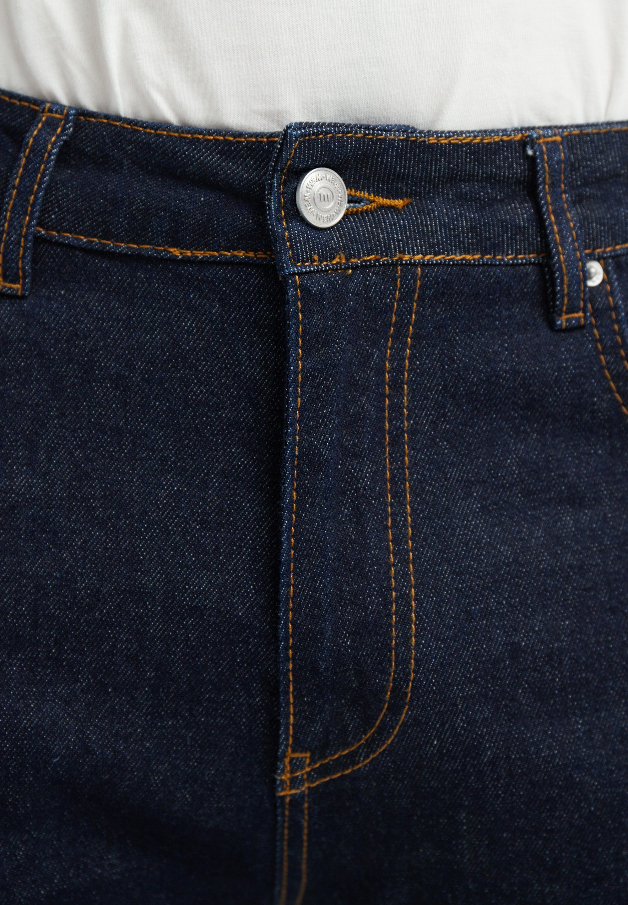 wem Straight-Jeans gerade Mittlere Magnus Länge denim rinse Passform Bundhöhe: - Fit gesamte die über Reg