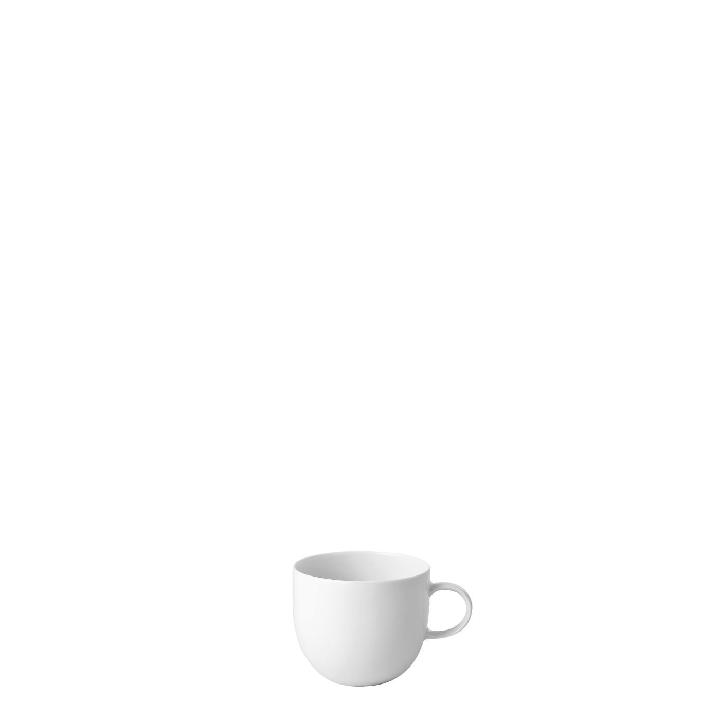 Kaffee-Obertasse, Porzellan Weiß Rosenthal Zauberflöte Tasse