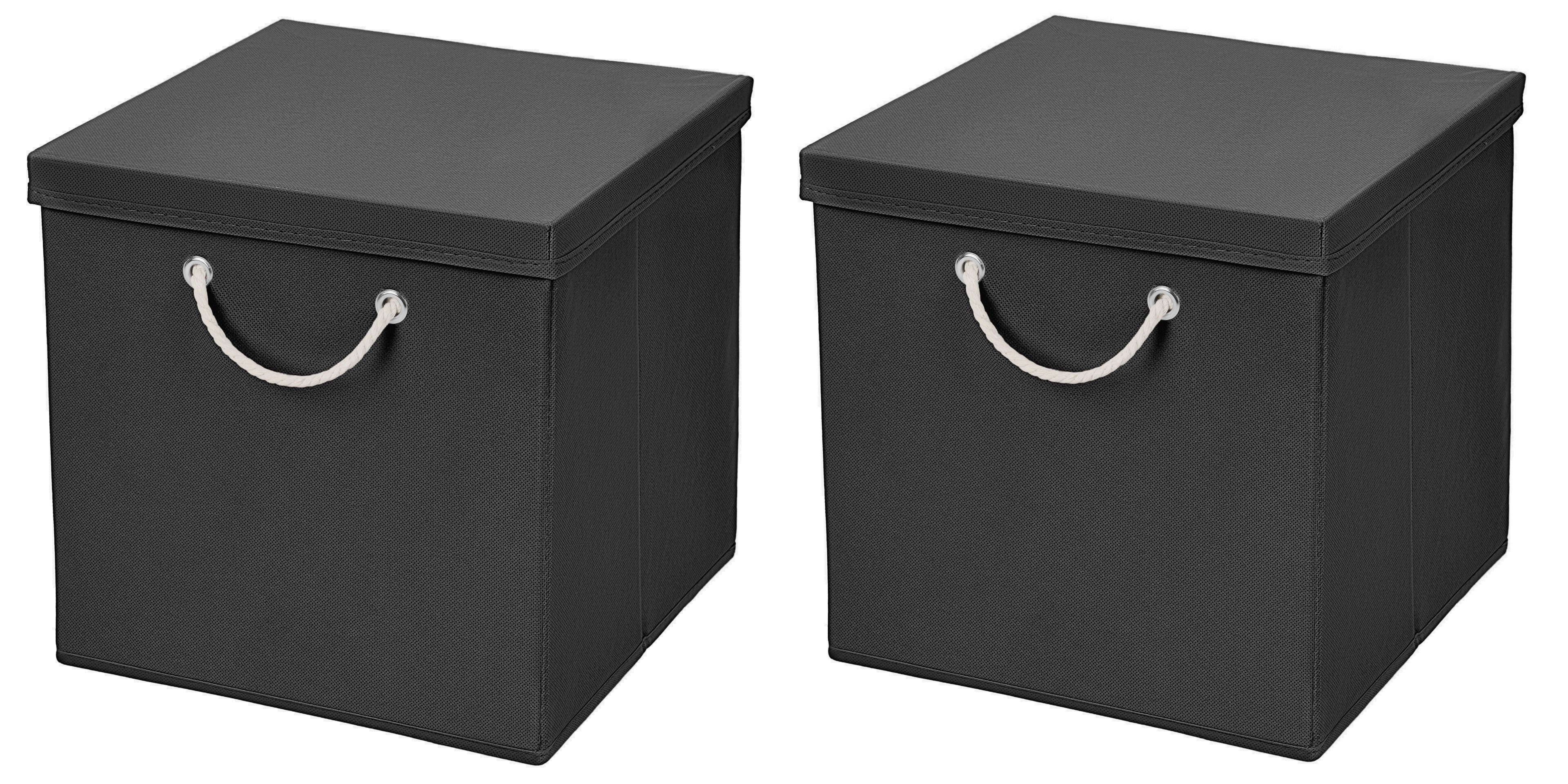 StickandShine Faltbox 2 Stück 30 x 30 x 30 cm Aufbewahrungsbox Stoffboxen Faltbox. € 19,90, (€ 9,95 pro 1 Stk).