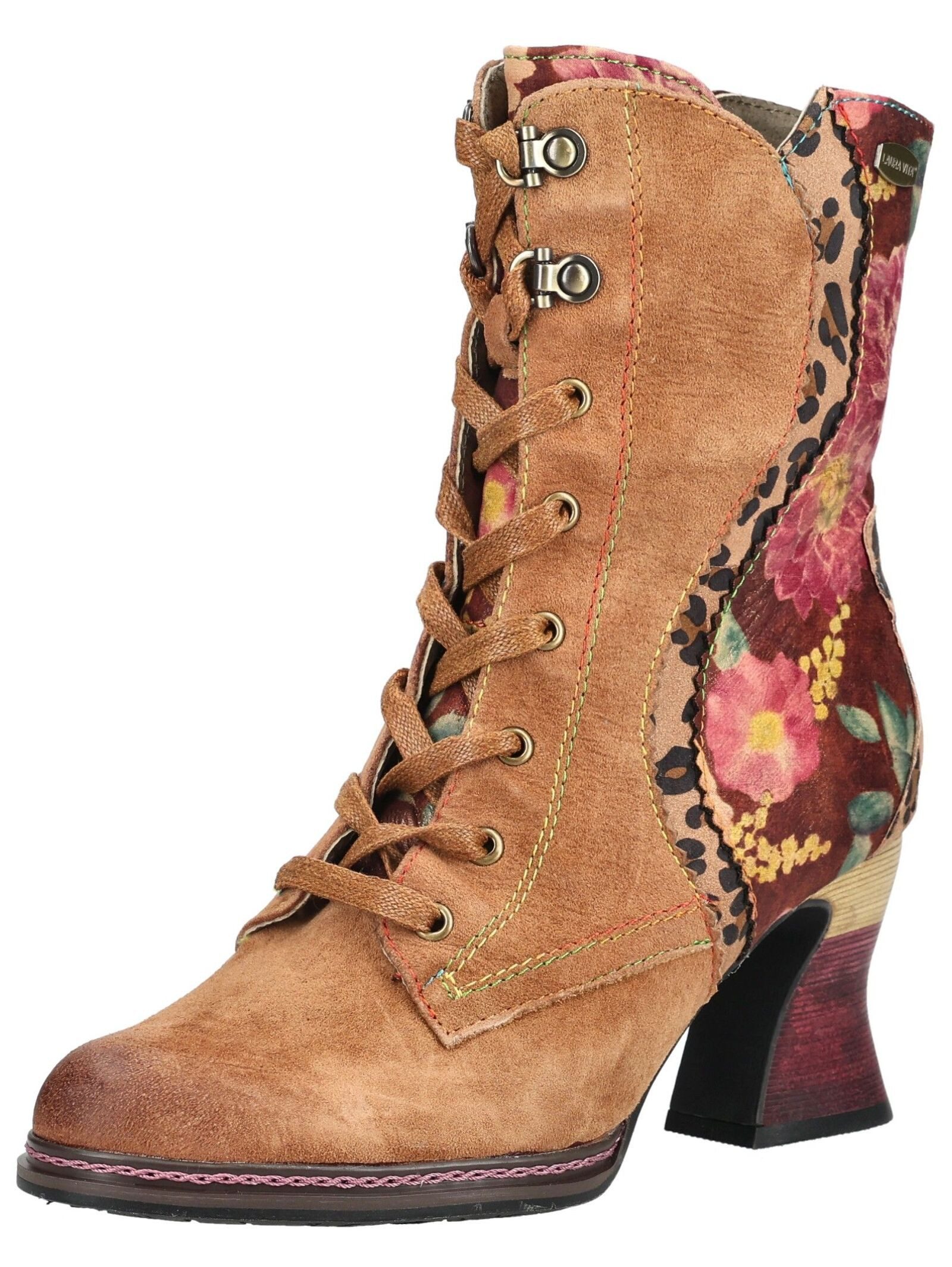 LAURA VITA LAURA VITA Stiefelette Leder/Textil Schnürstiefelette