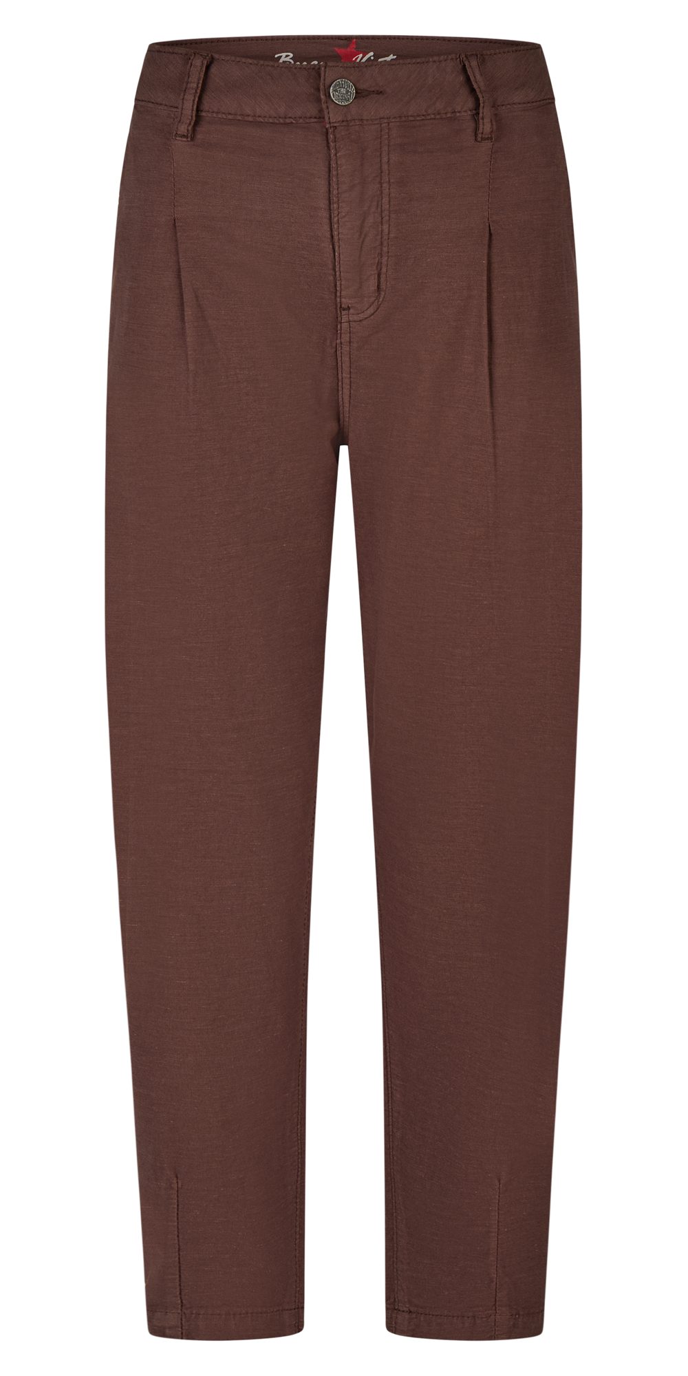 Buena Vista Stoffhose - 7/8-Hose - braune Stretchhose mit schmalem Bein - Damen Hose