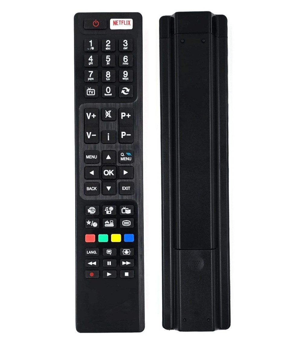 Alltro Ersatz Fernbedienung für Panasonic RC48125 / 30089237 TV Fernseher Fernbedienung