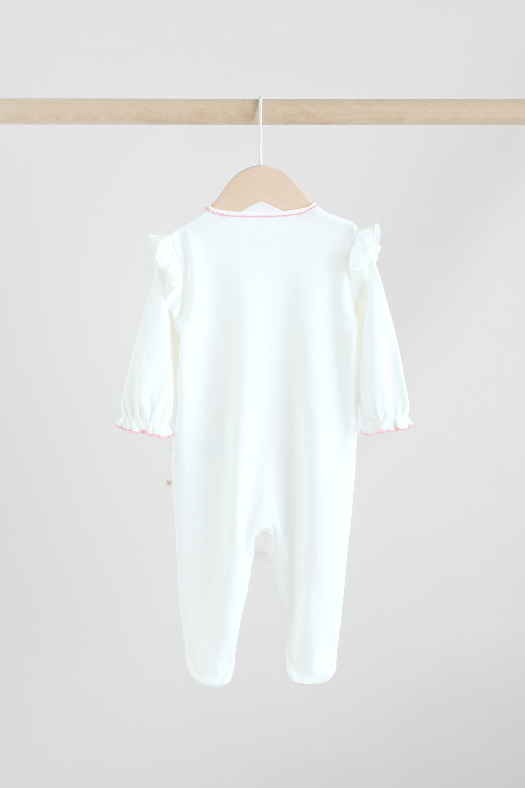 Next Schlafoverall Gerippte Babyschlafanzüge, 3er-Pack (3-tlg)