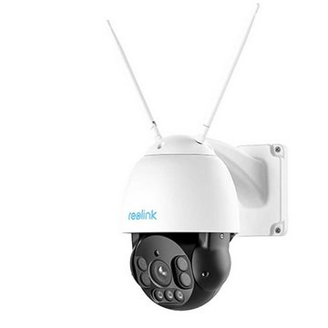 Reolink RLC-523WA 5 MP WLAN PTZ Überwachungskamera (Außenbereich, Innenbereich, 5-facher optischer Zoom, Dualband-WLAN, Schwenken, Neigen, automatische Verfolgung, Spotlight, Nachtsicht bis zu 60 m, Wetterfest)