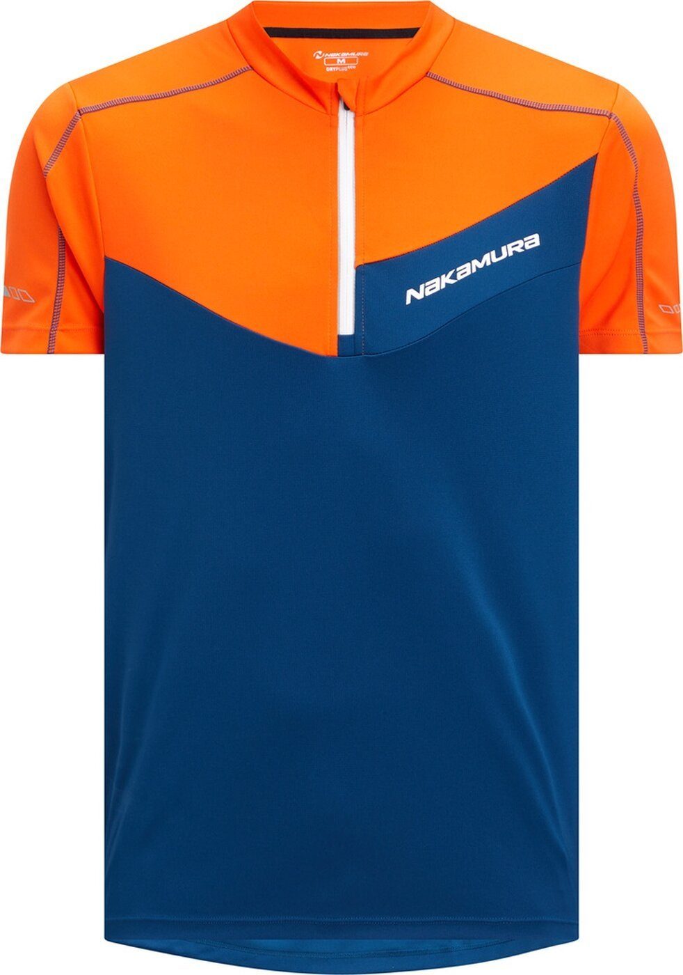 Nacero BLUE NAKAMURA 900 M D Kurzarmshirt PETROL/ORANGE He.-Fahrrad-Trikot