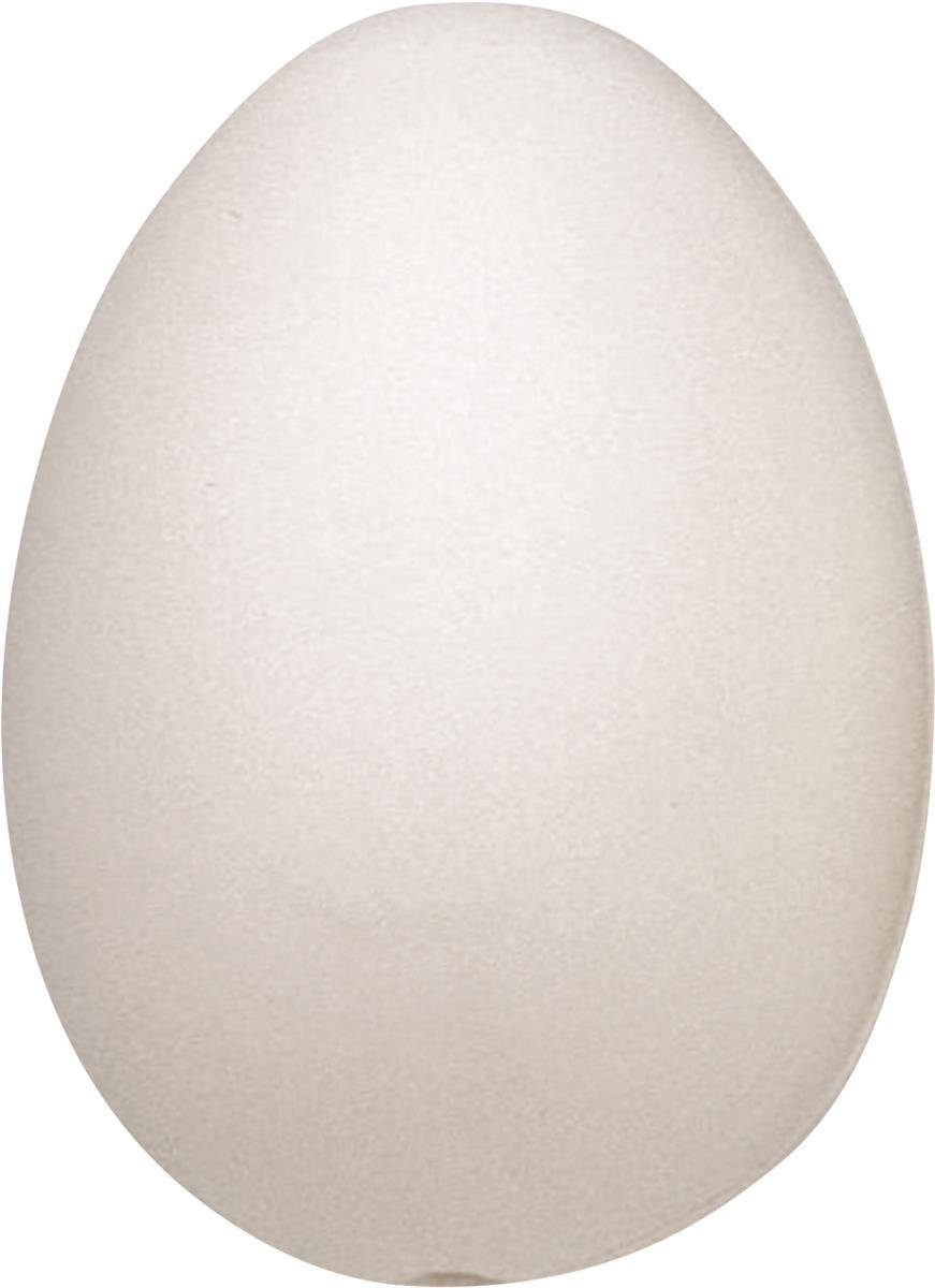 Knorr Prandell Bastelnaturmaterial KNORR prandell 216925006 Ei 60 x 45 mm weiß