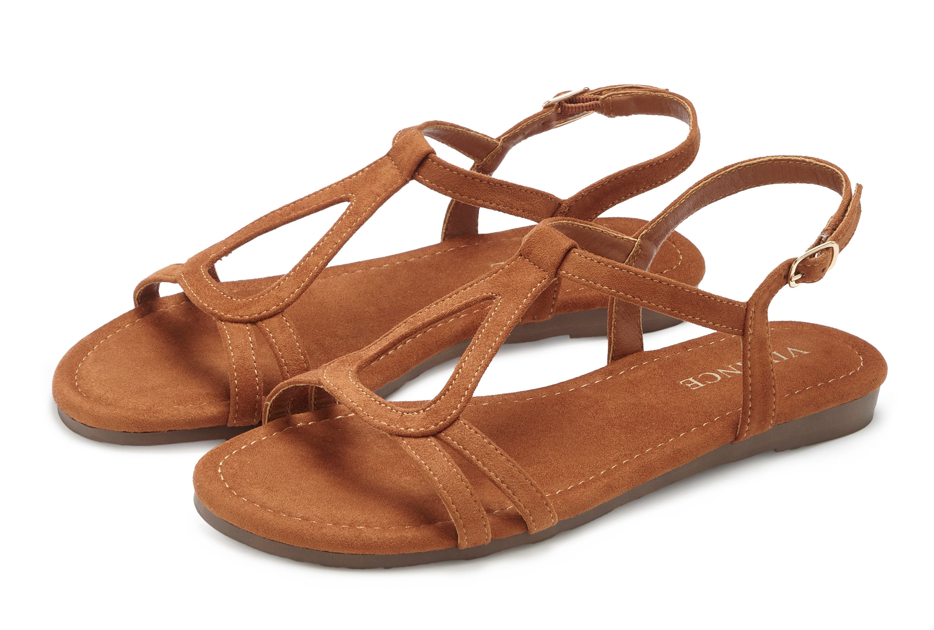 Vivance by Lascana Sandalette, offener Schuh, Sommerschuh Sandale NEU aus weichem Material VEGAN
