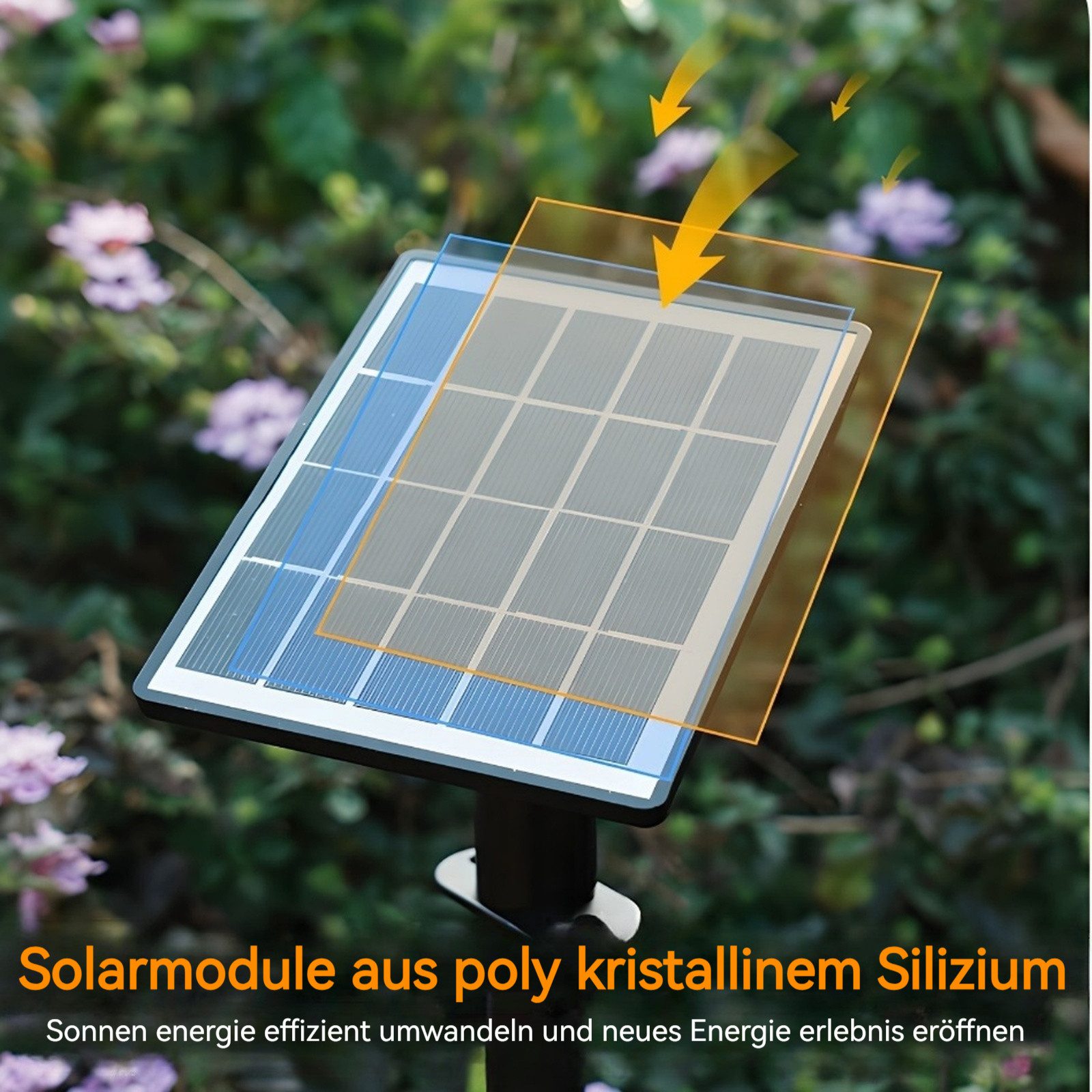 BlingBin LED Solarleuchte 2 Stück Solar günstig online kaufen