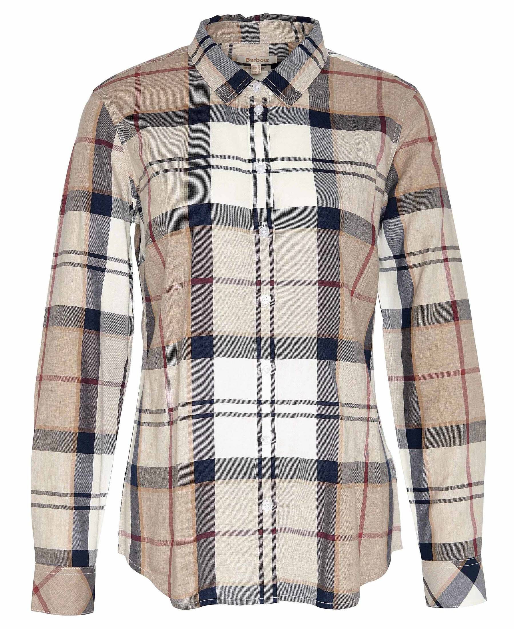 Barbour Klassische Bluse Damen Hemdbluse aus günstig online kaufen