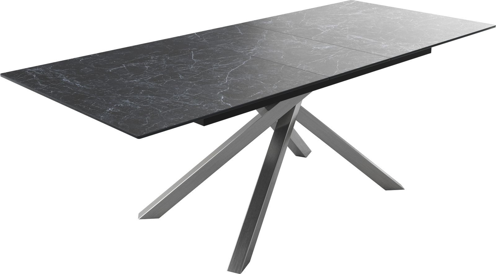 DELIFE Esstisch Edge, Keramik Laminam® Nero günstig online kaufen