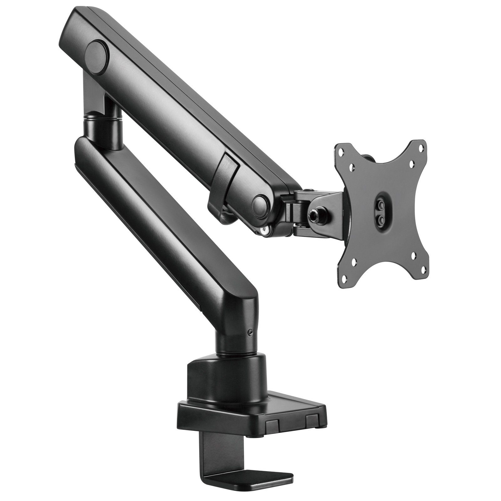 CAVO Monitor-Halterung Bildschirmhalterung drehbar, schwenkbar, neigbar, (bis 32 Zoll, schwarz, für Monitor 17 - 32 Zoll bis 8 kg)