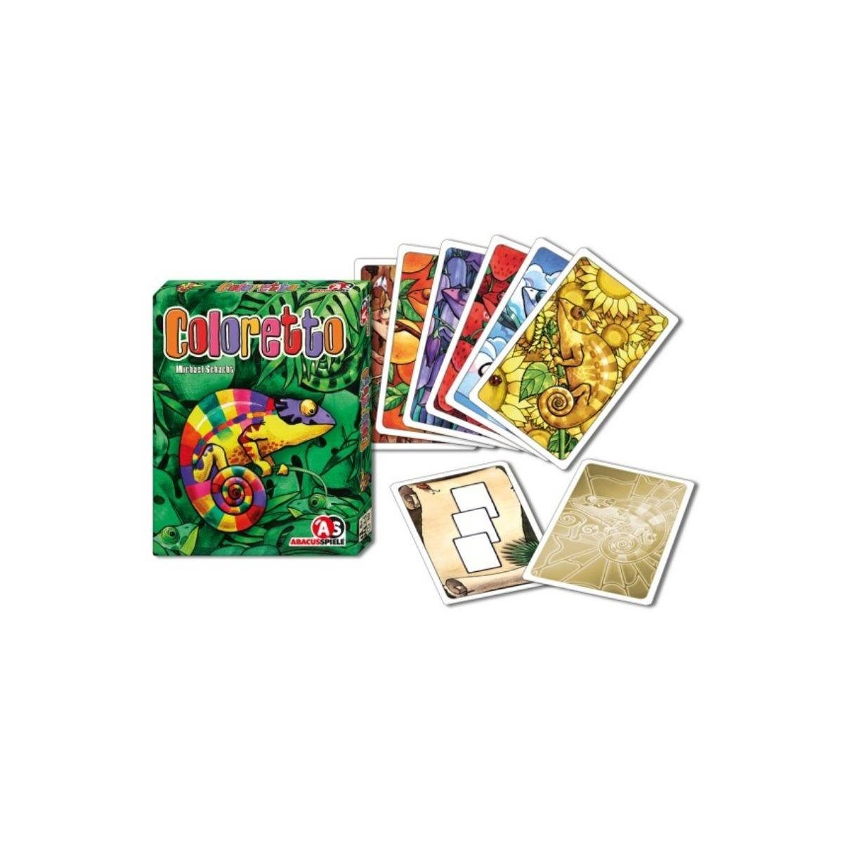 Familienspiel Spieler,... Kartenspiel, Coloretto, 5 bis für - ABACUSSPIELE 2 Spiel, ACUD0056