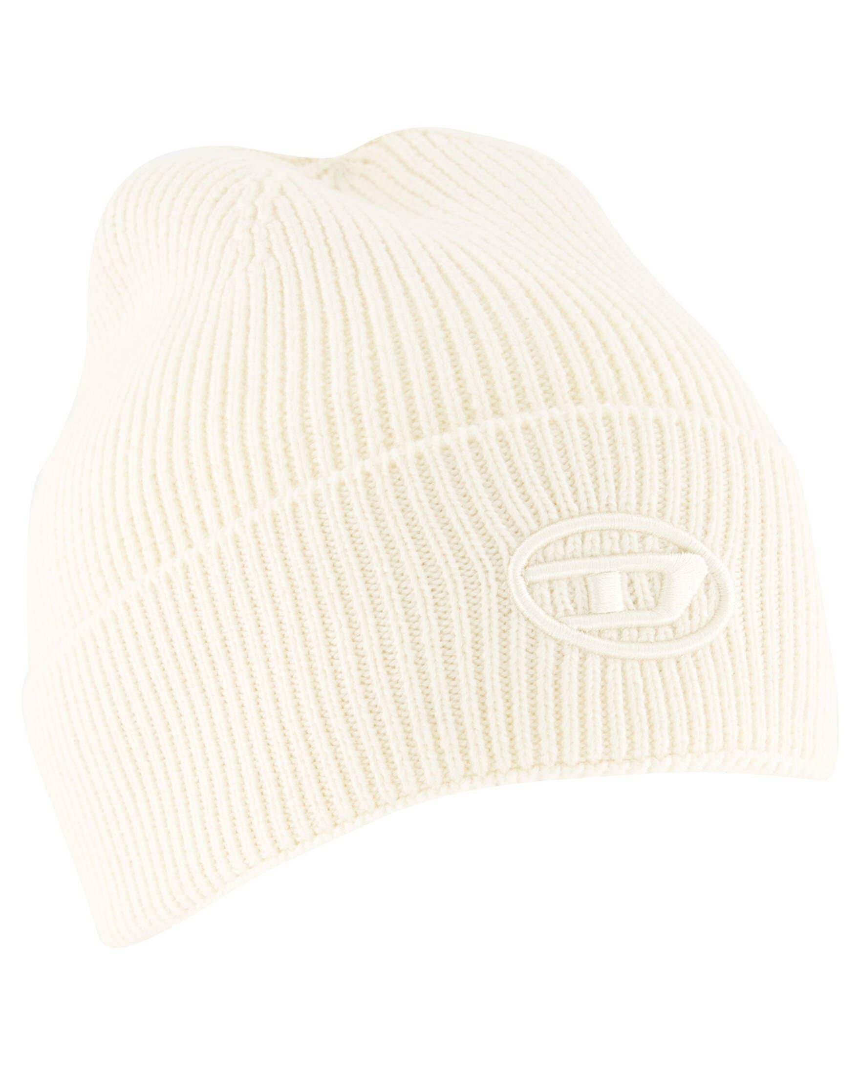 Diesel Strickmütze Herren Beanie K-CODER-FULLY B offwhite (20)