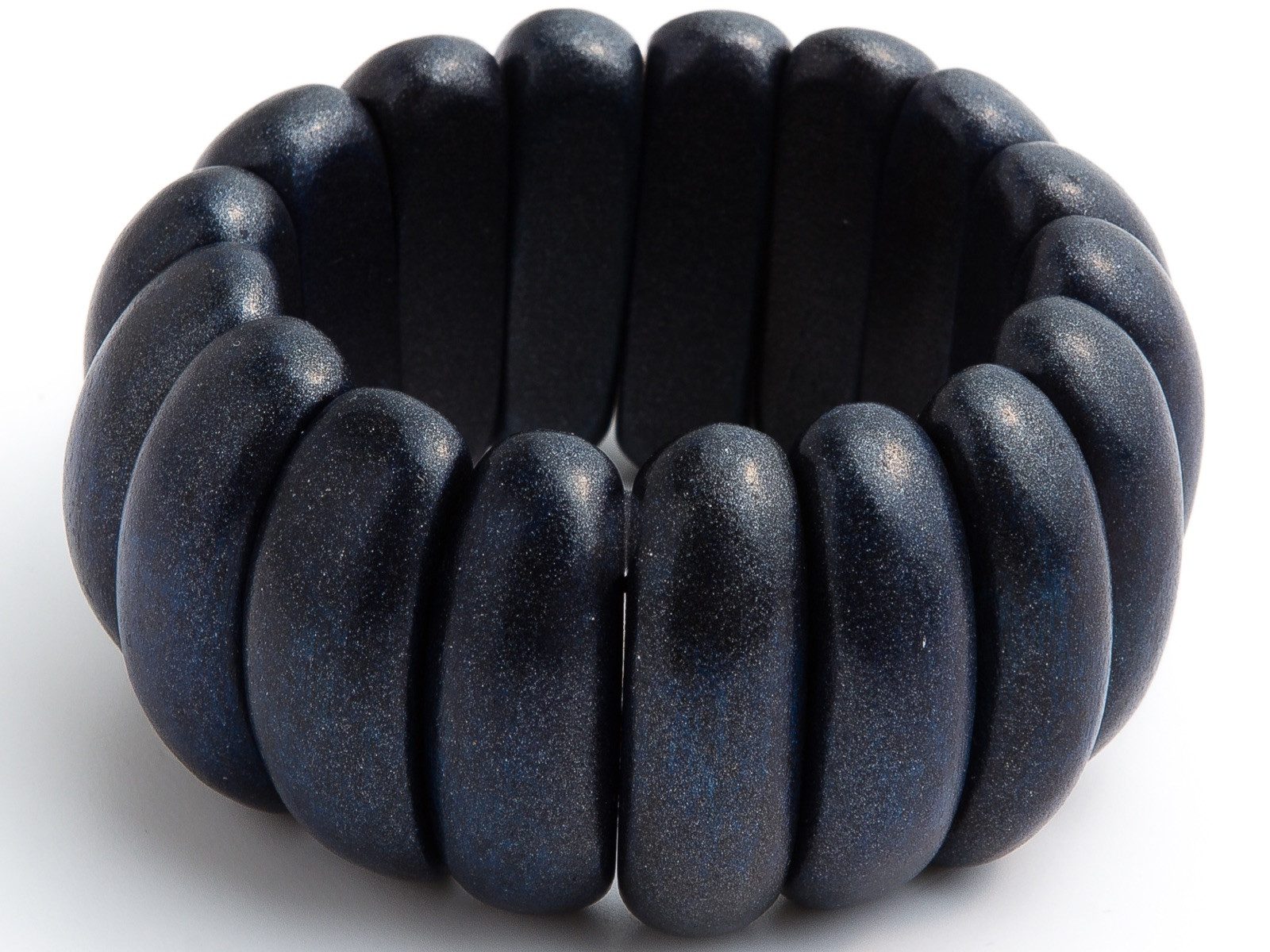 LK Trend & Style Armband aus Holz Elastisch, Vintage, großartiges Accessoire passend zur Jeans