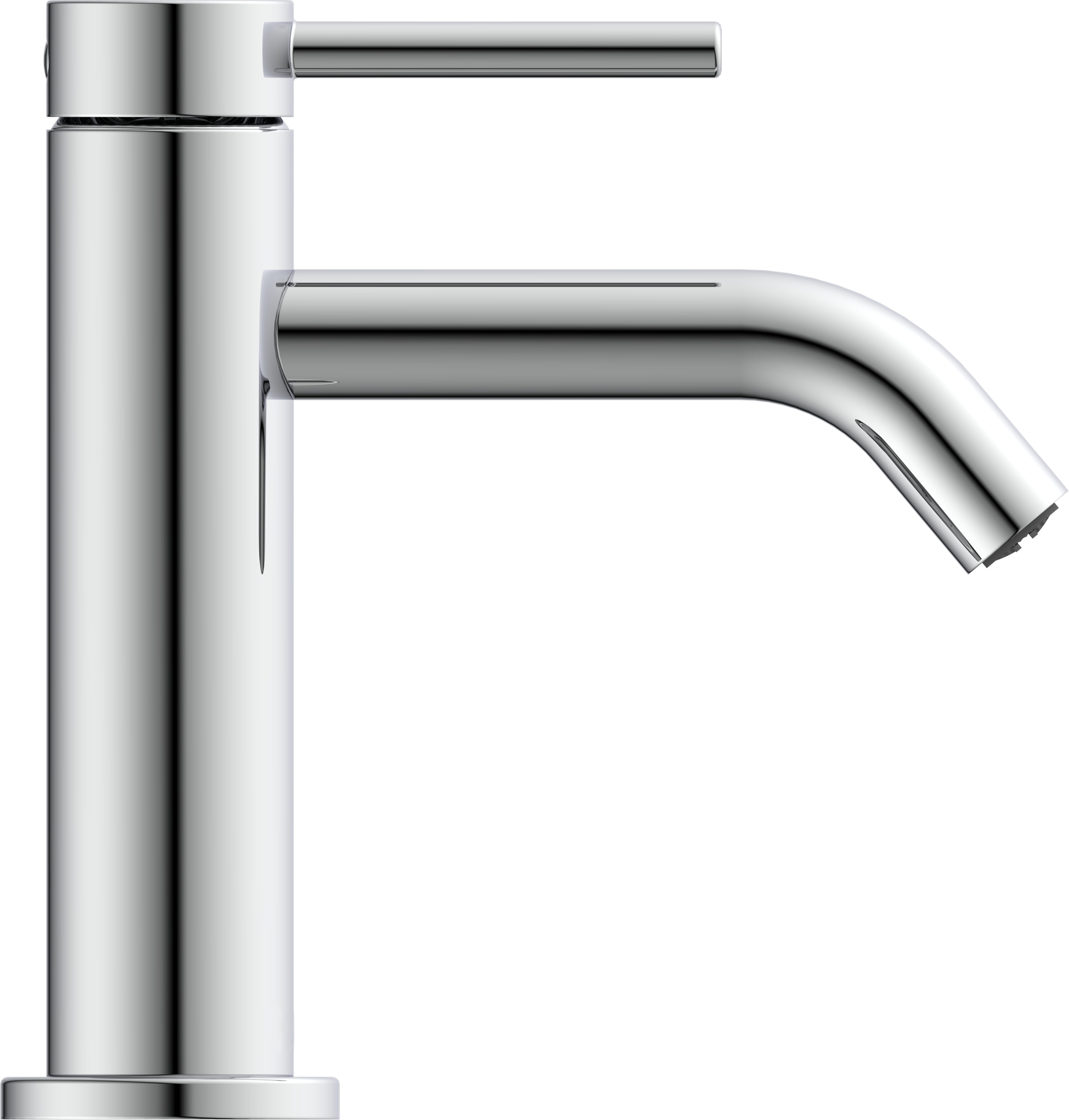 welltime Waschtischarmatur Toscana reduzierter Wasserverbrauch durch Eco-Click-Funktion – Bild 5 von 5