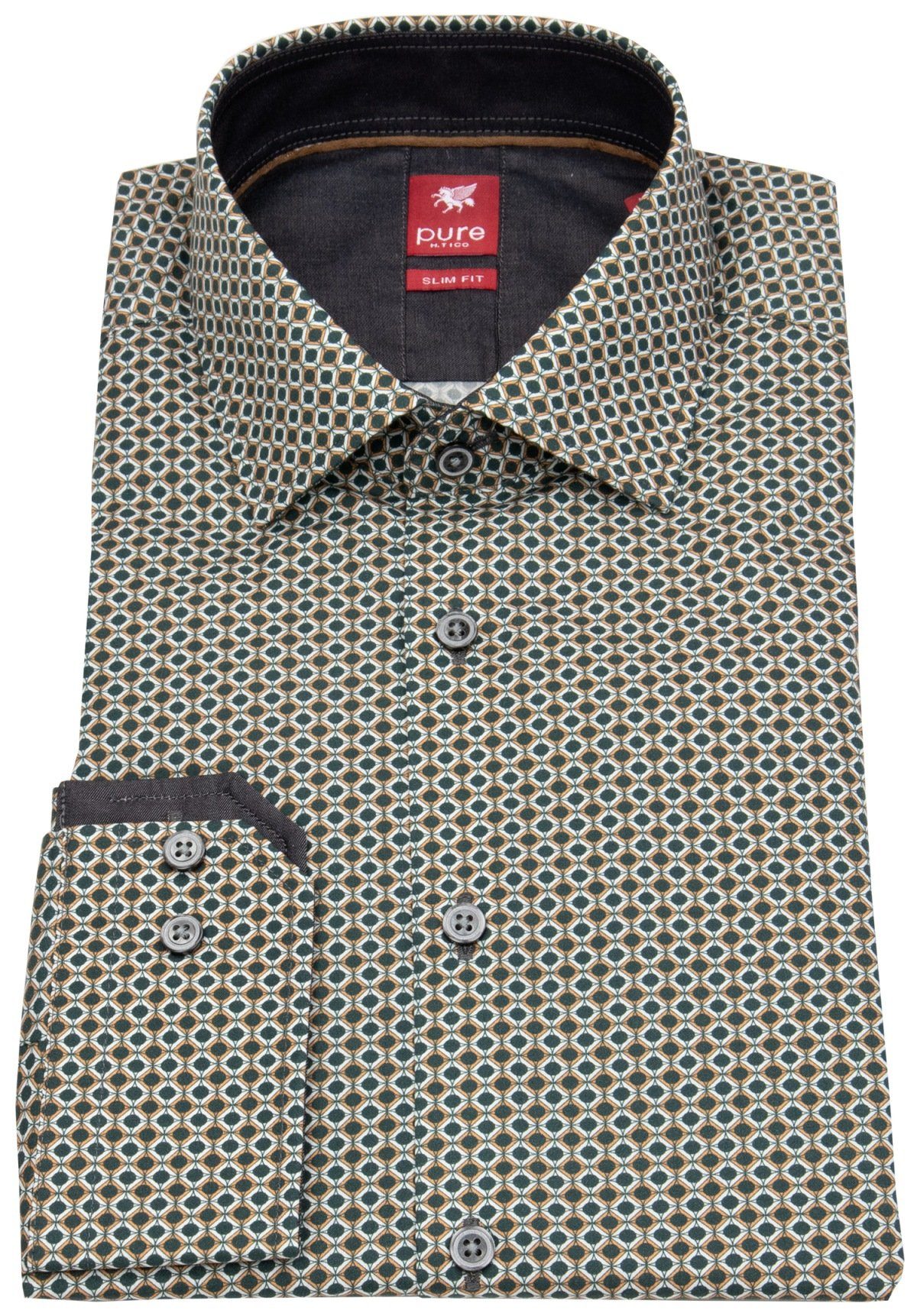 Langarmhemd Slim Fit
